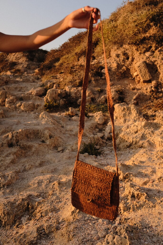 Shalateen leather bag