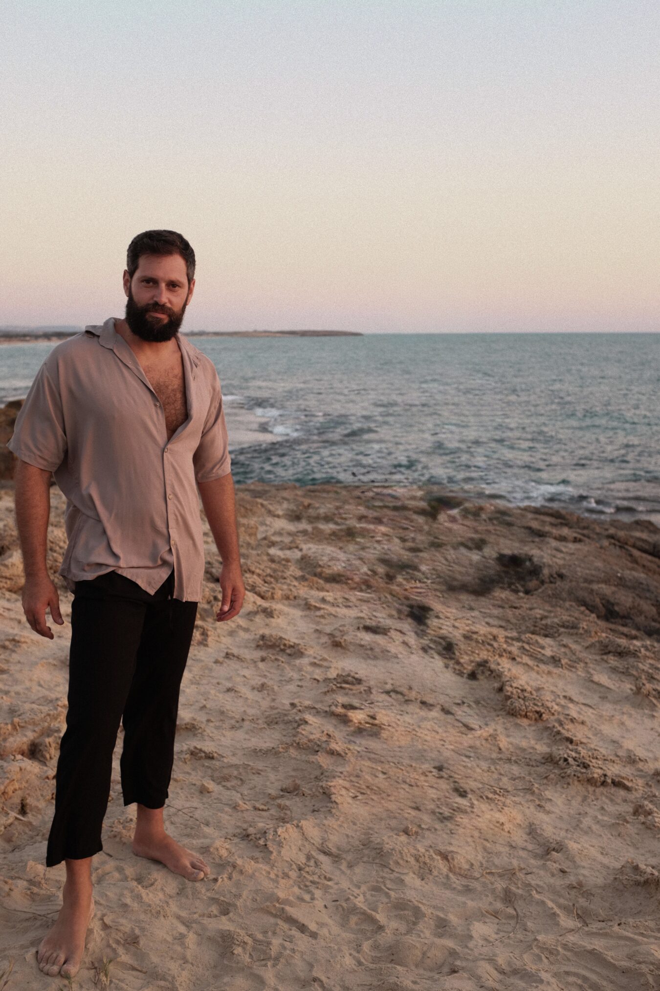 Unisex Fisherman's Pants In Black