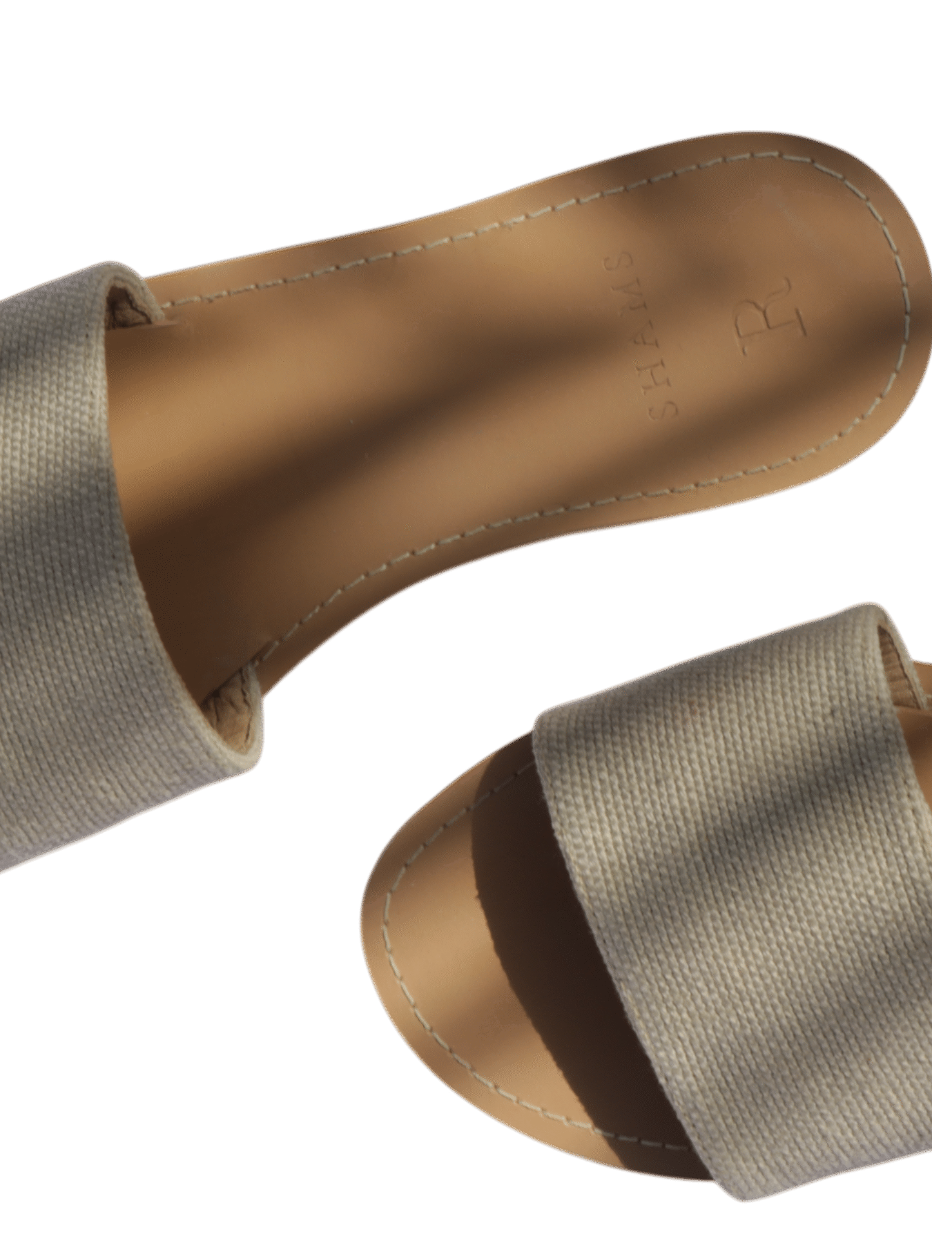 Slides in beige - Image 2