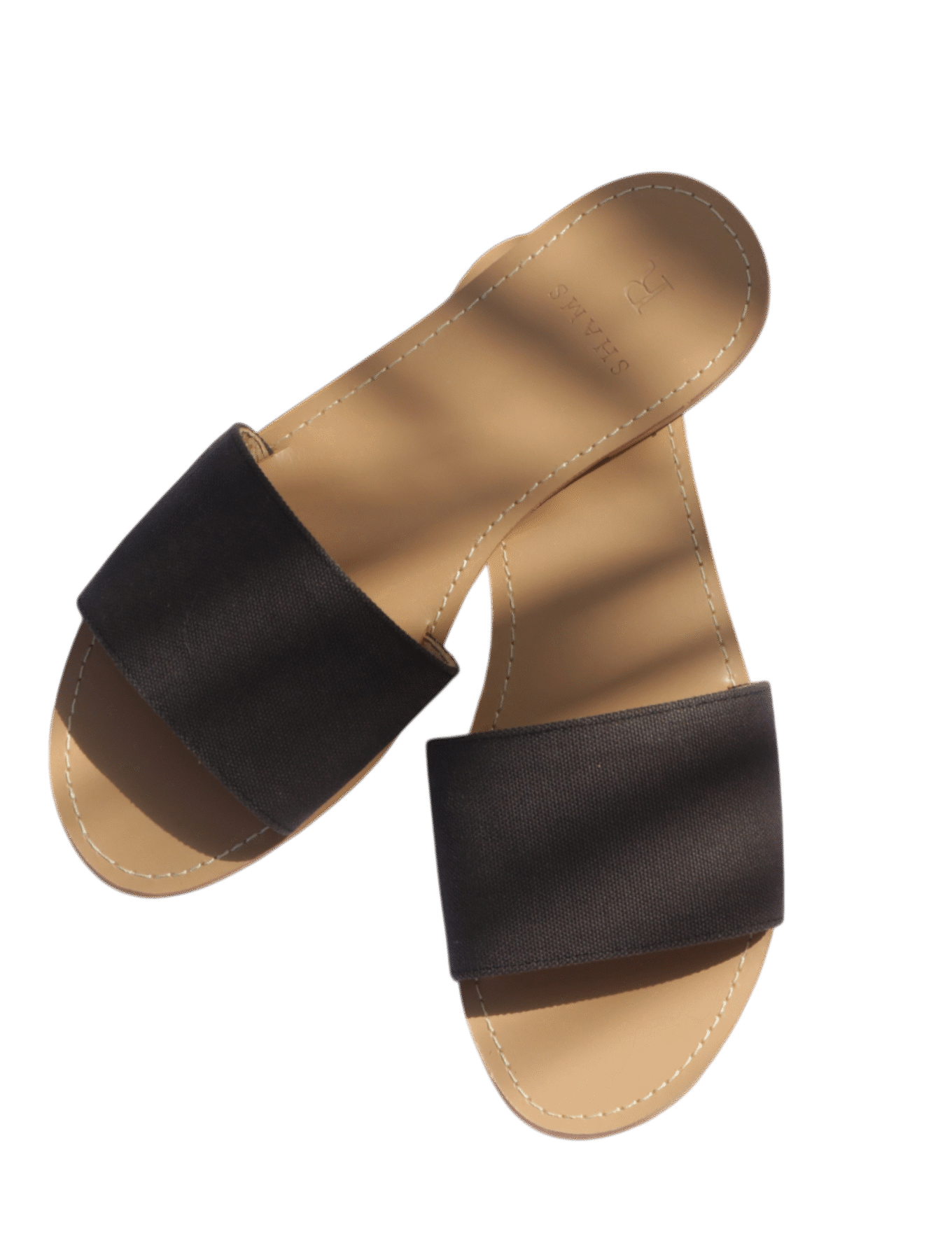 Slides in black