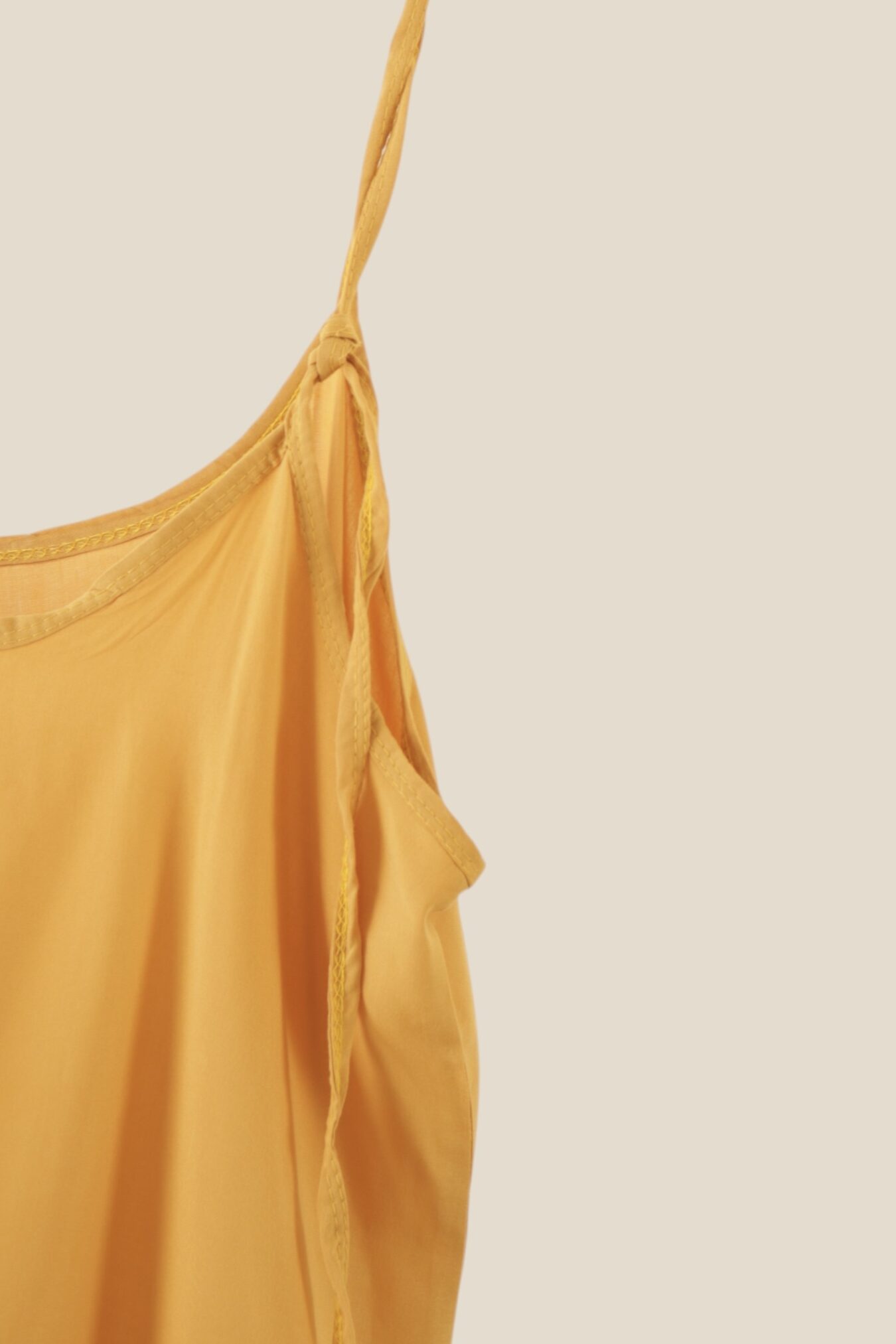 Tie Top In Mustard - Image 2