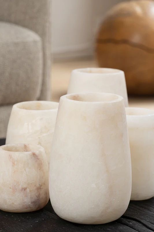 Alabaster stone vase no.2