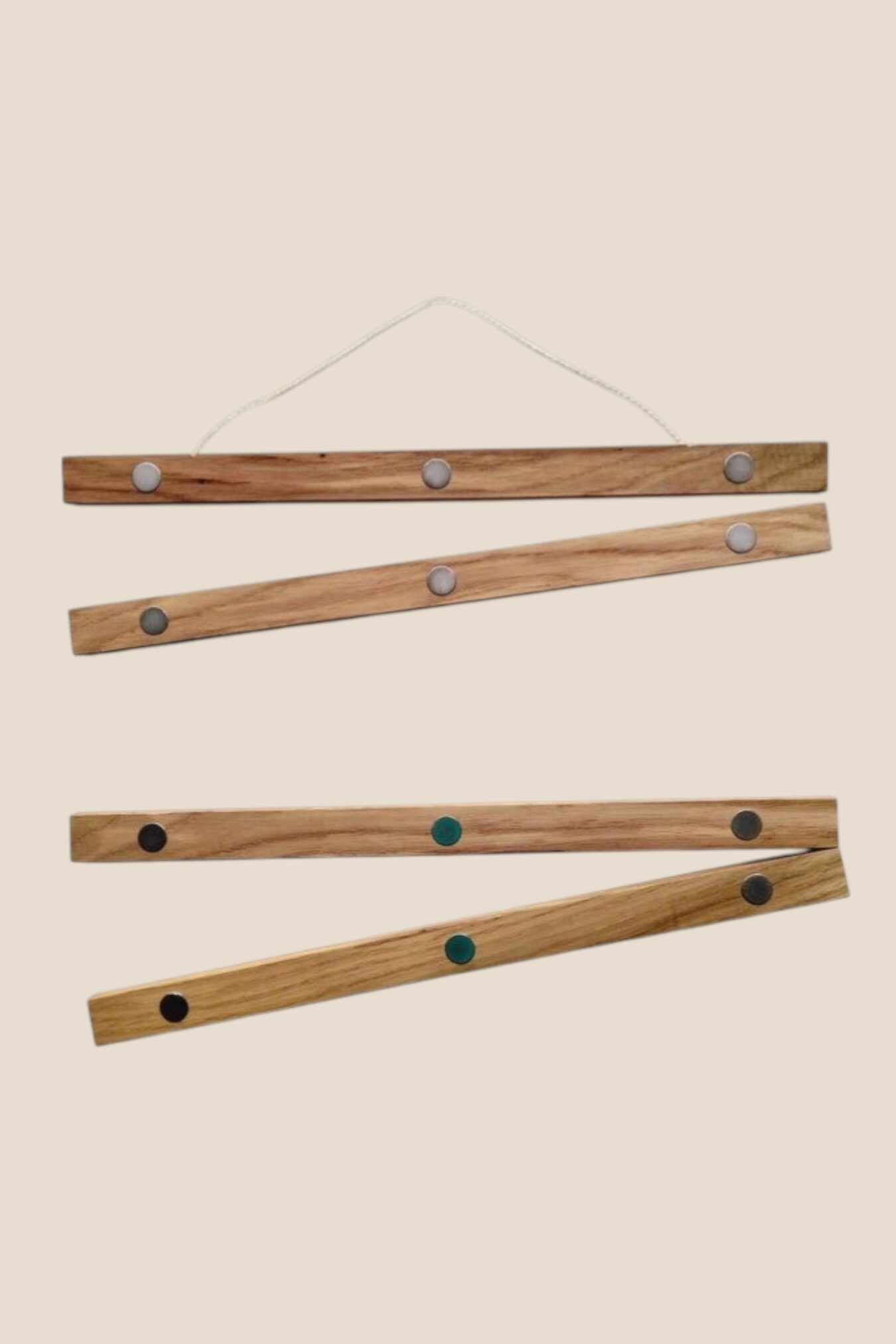Magnetic wood frame