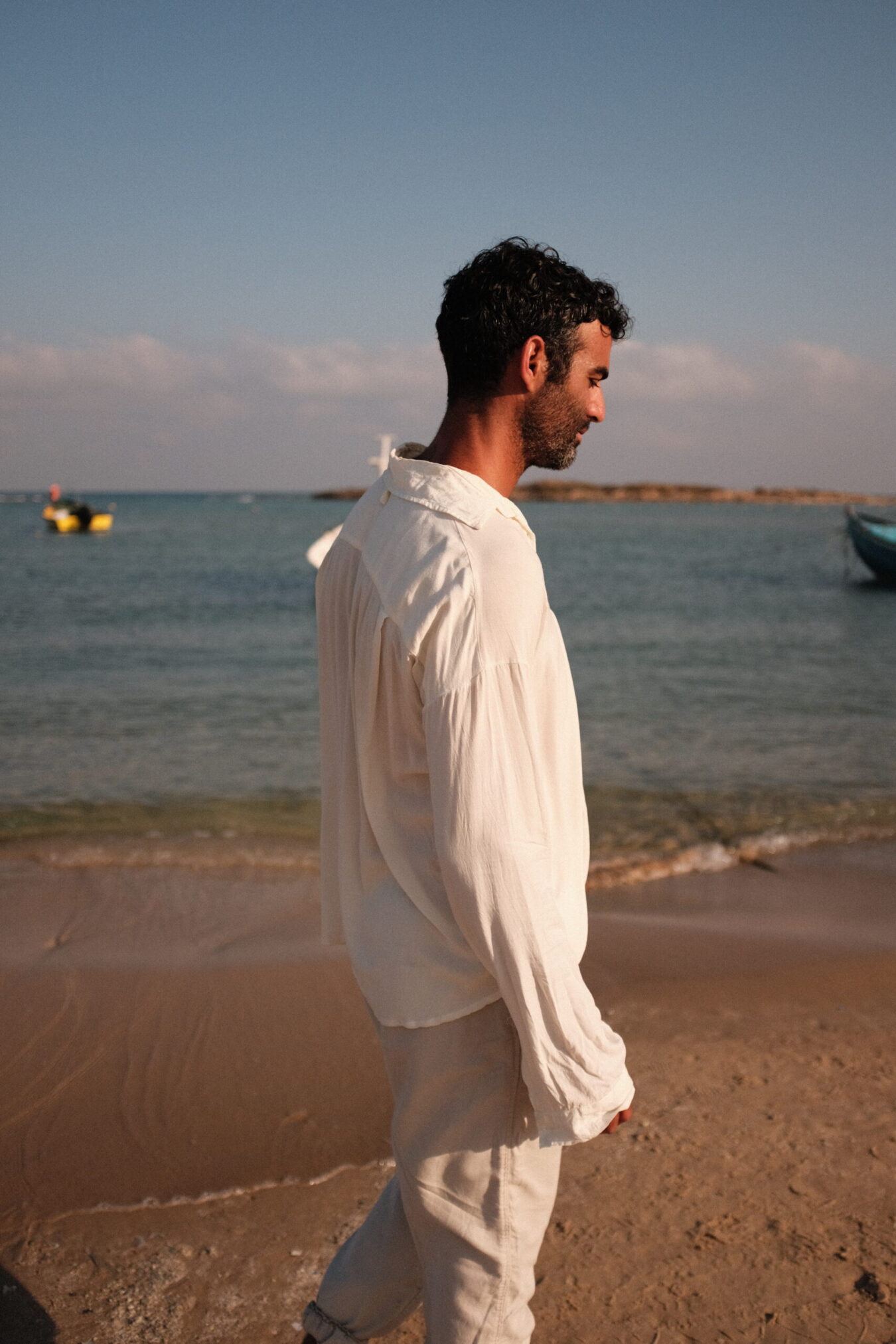 Buttoned Shirt In White - Image 2