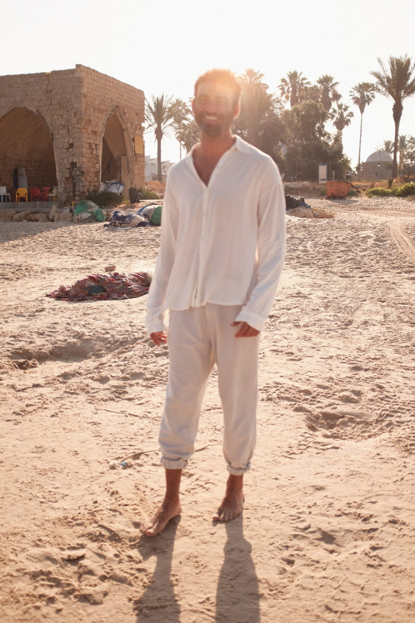 Buttoned Shirt In White - Image 3