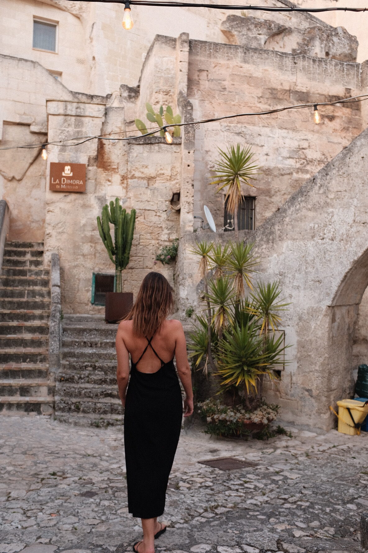 Crossback Dress In Black