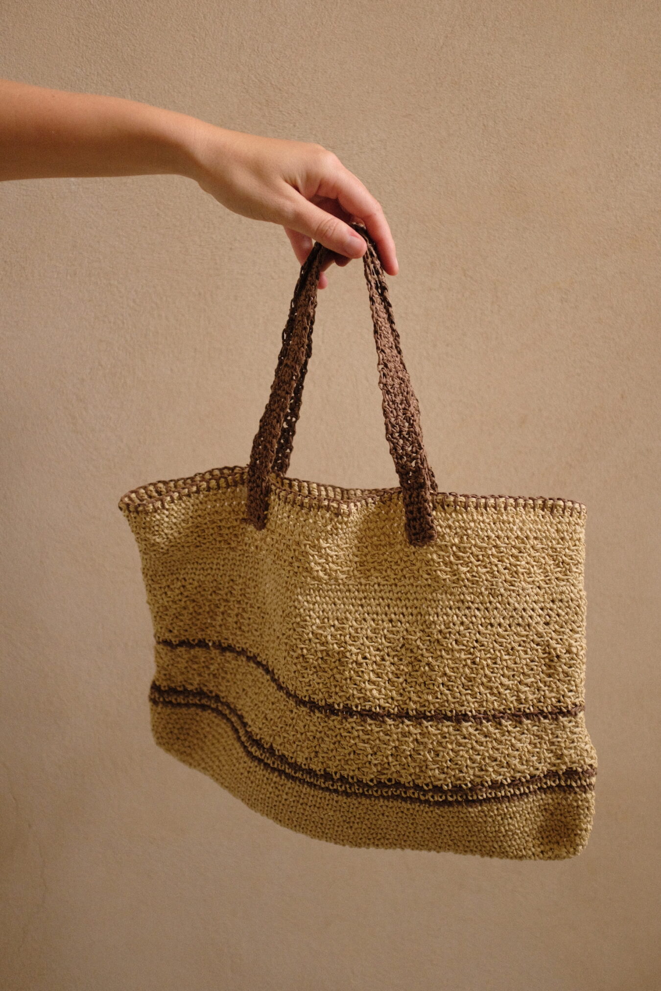 Tribal raffia bag - Image 4