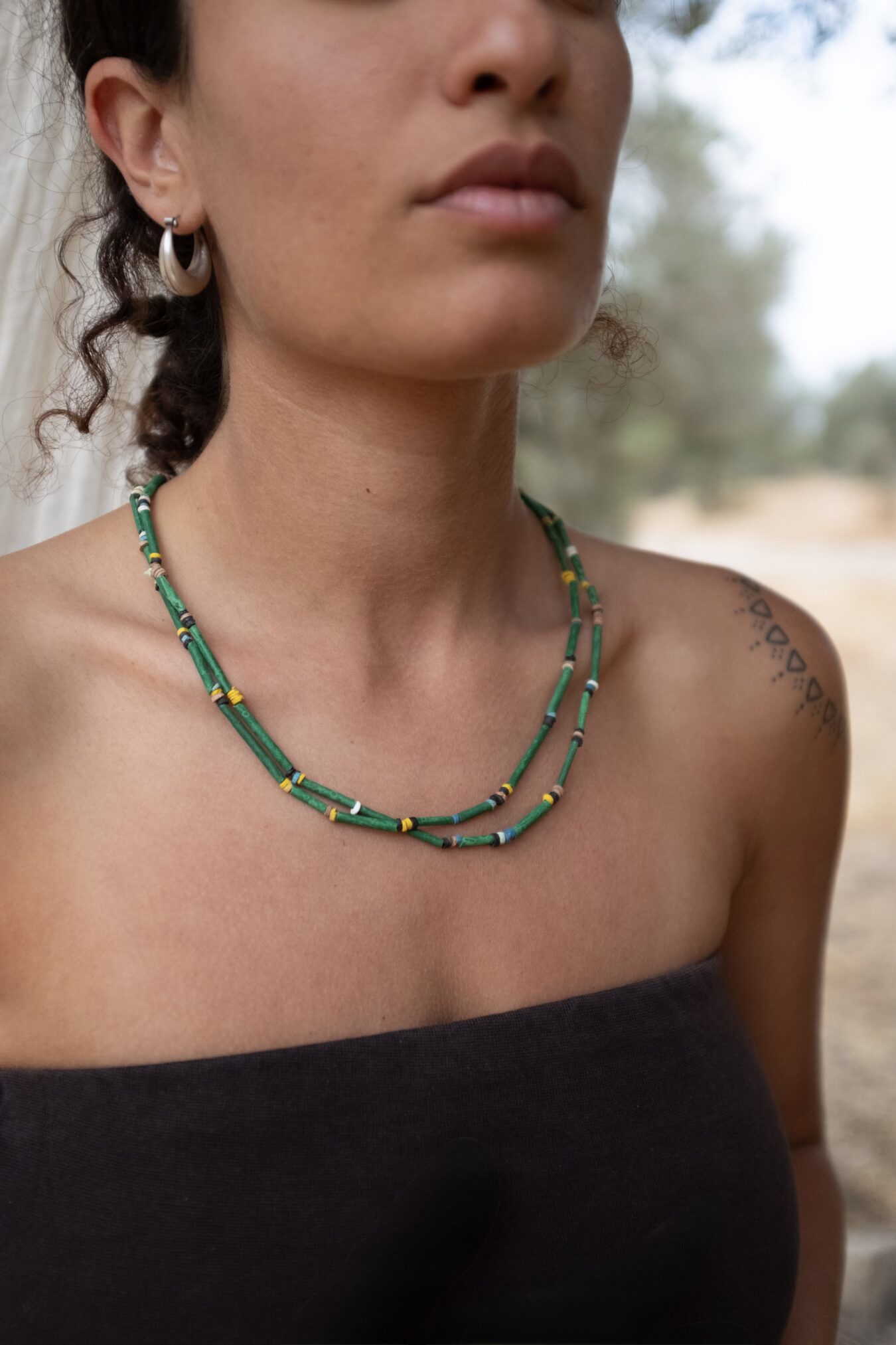 Multicolor Clay Necklaces - Image 4