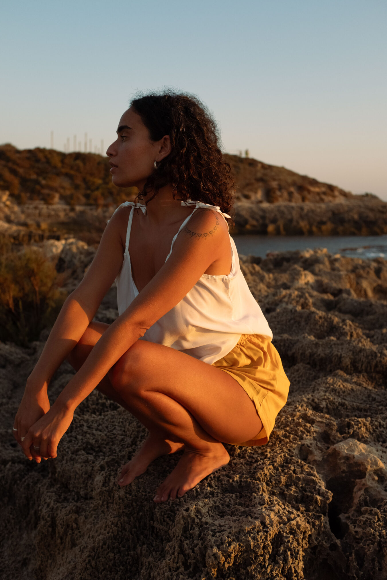 Tie Top In White - Image 3
