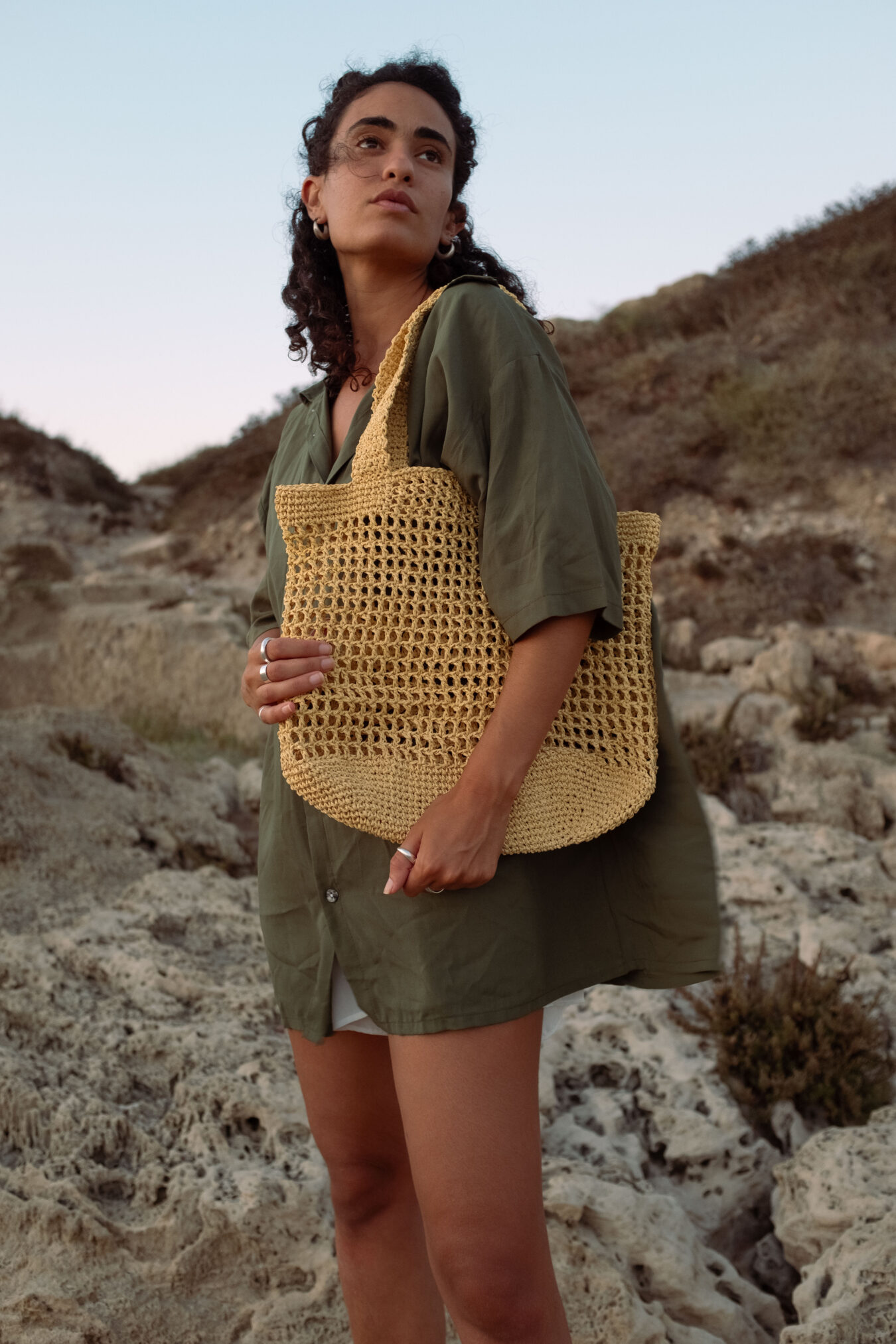 Raffia bag