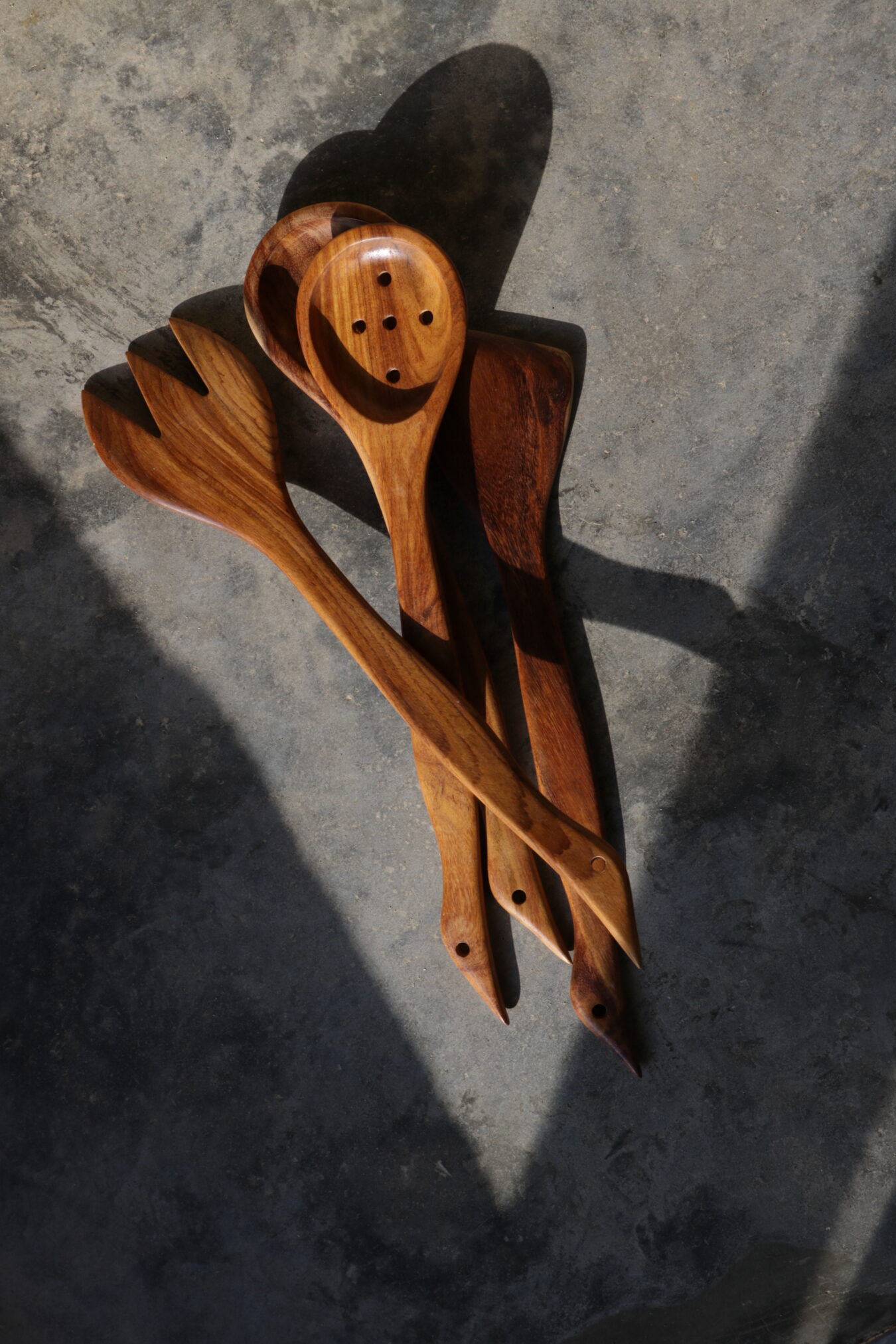 Wooden spoon set