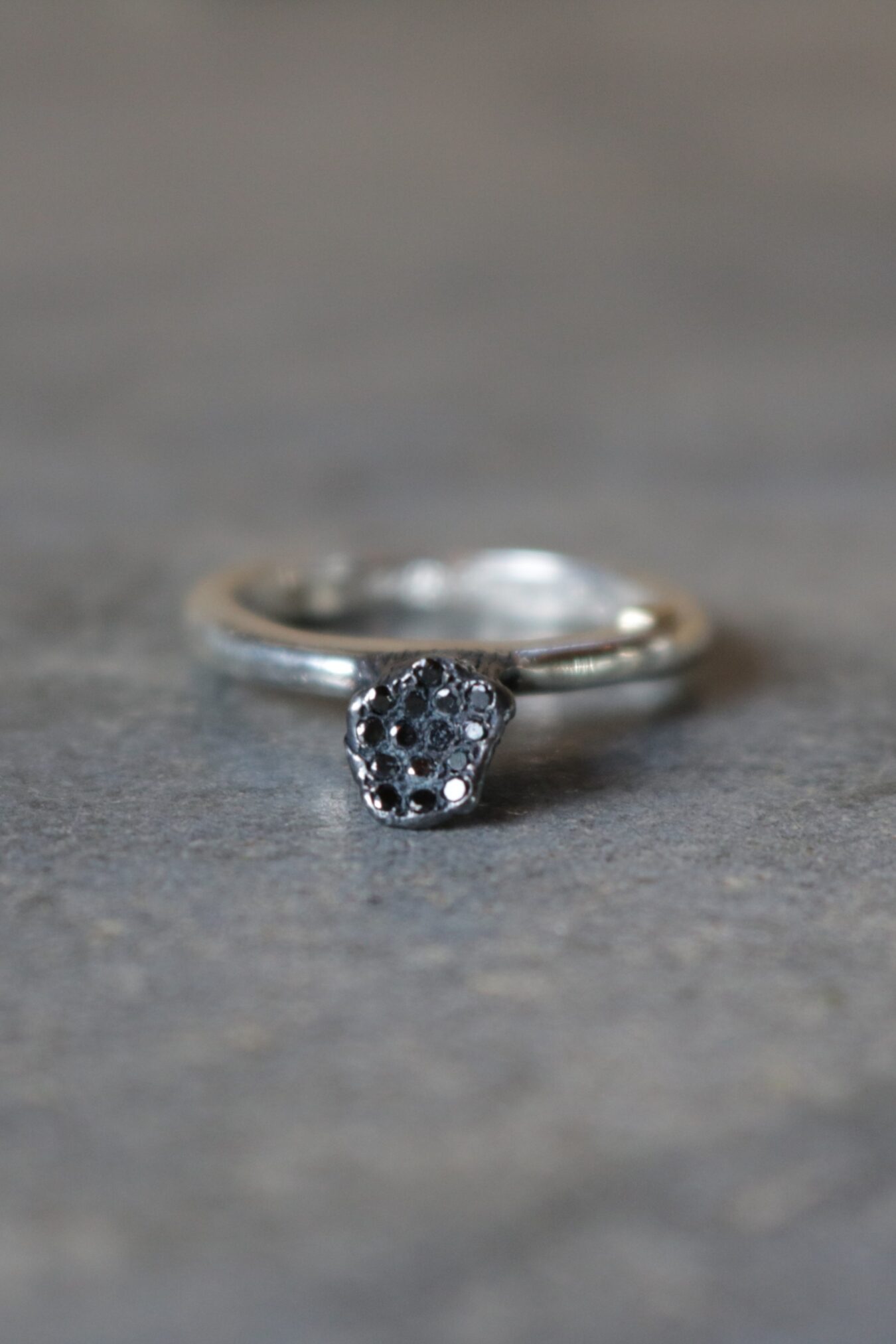 Diamond raw crystal ring - Image 2