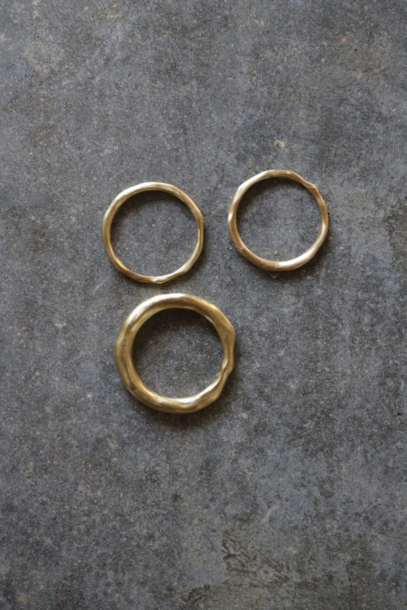 Raw copper thin ring no.1 - Image 3