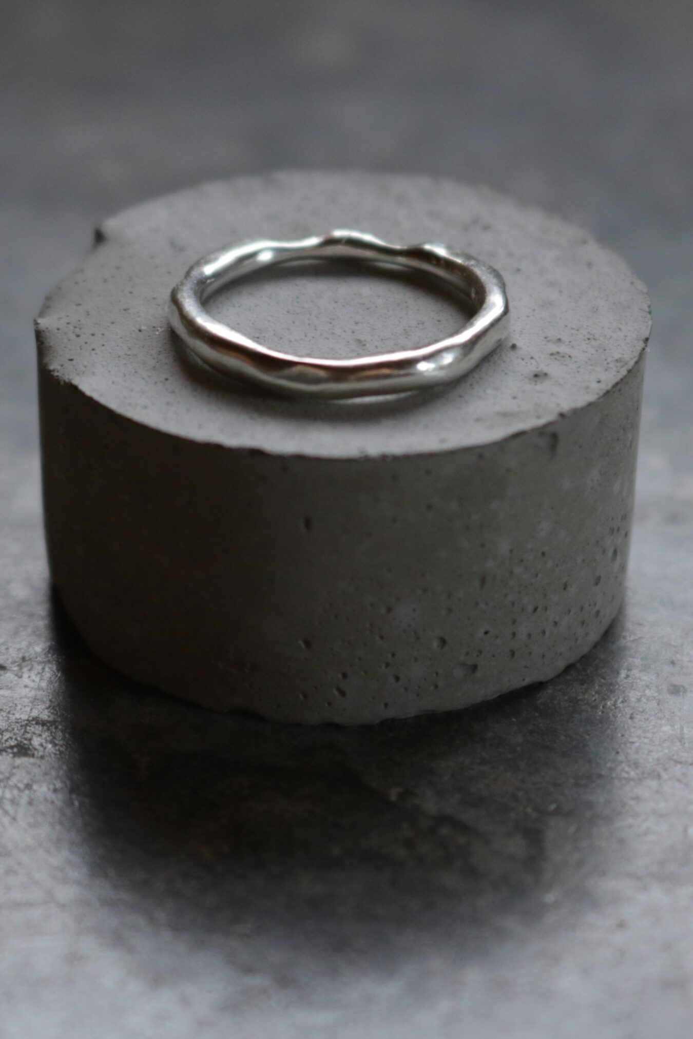 Raw silver ring no.4 - Image 3