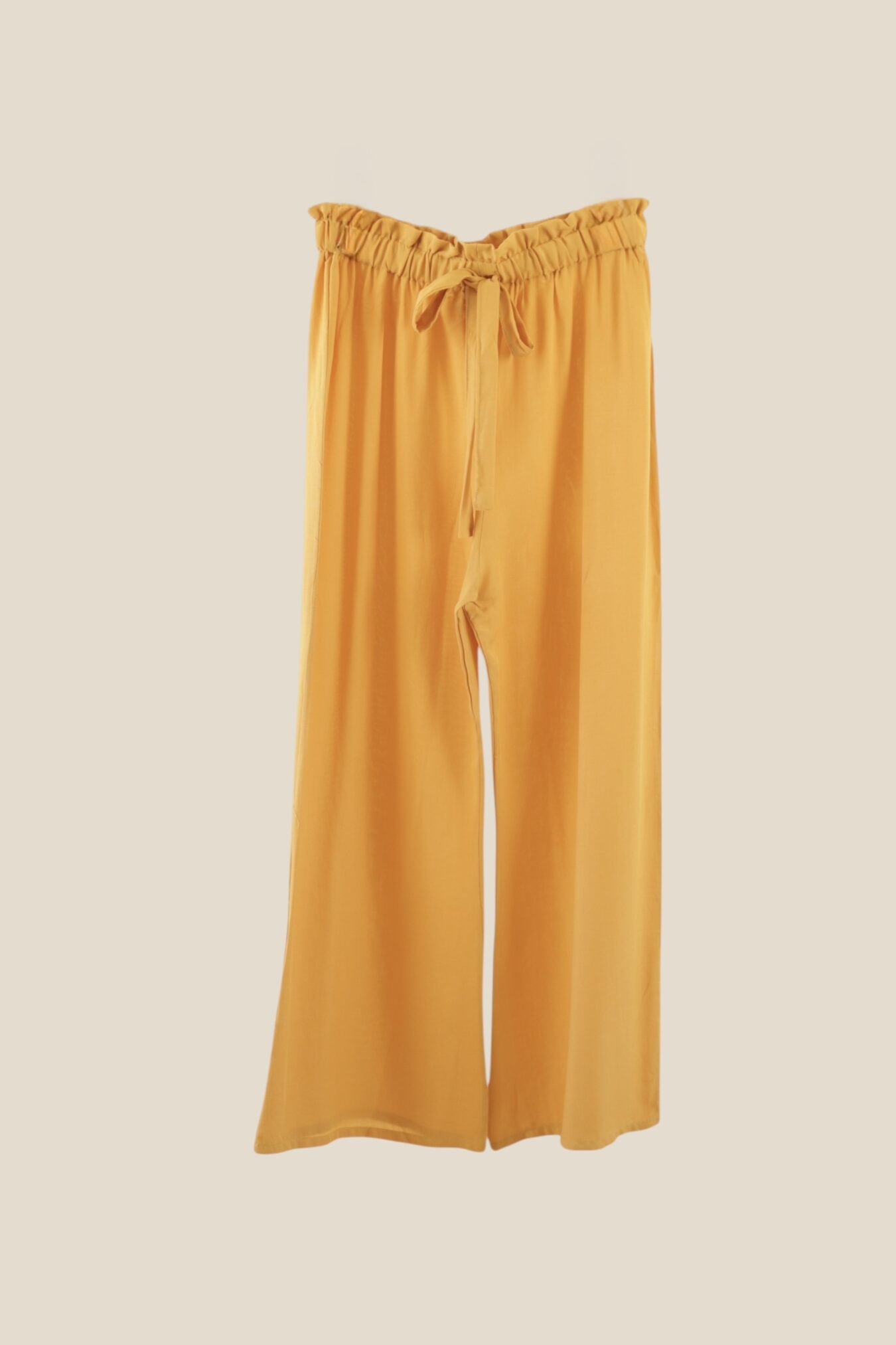 Flare pants In Mustard