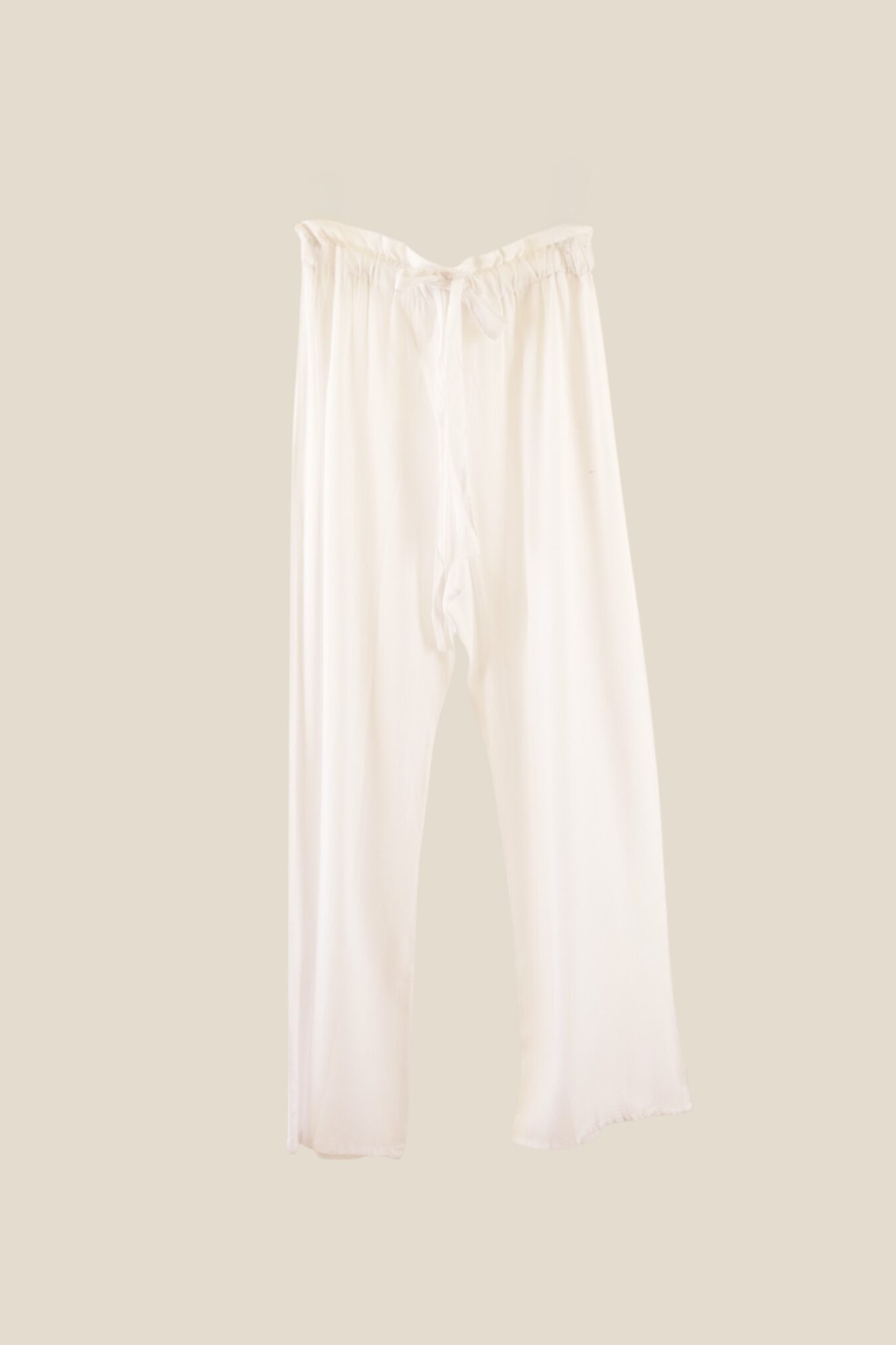 Flare pants In White