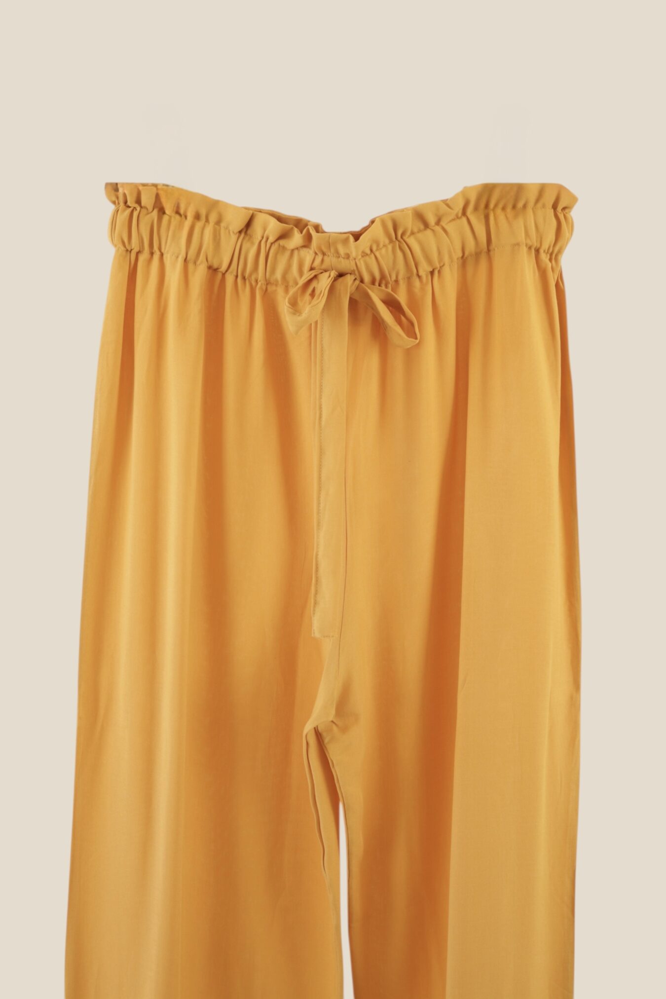 Flare pants In Mustard - Image 2