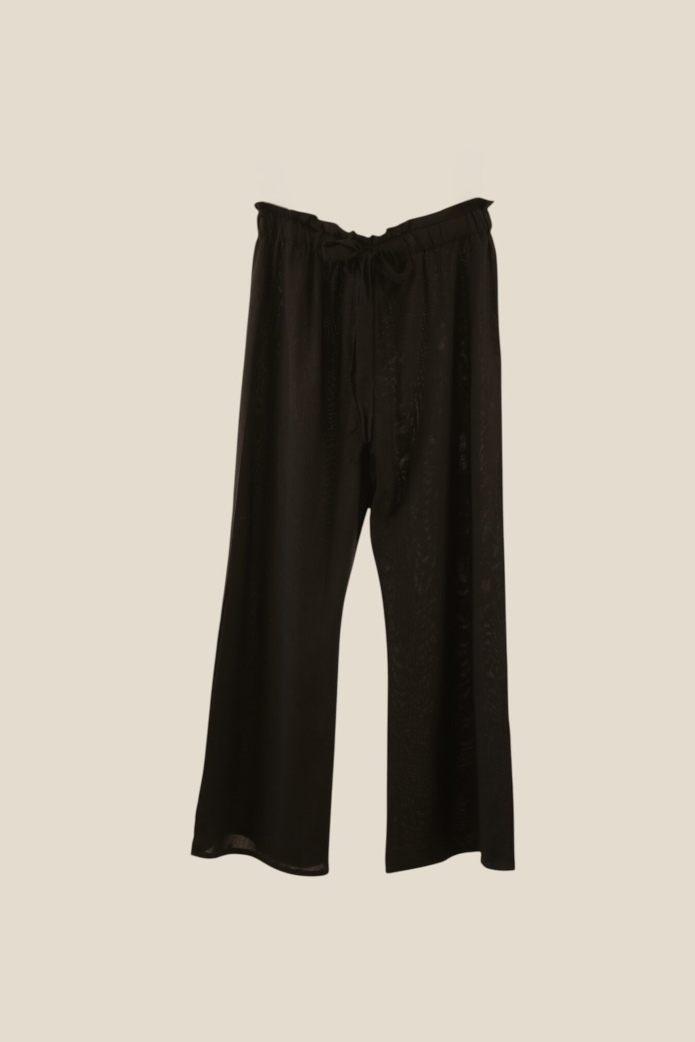 Flare pants In Black