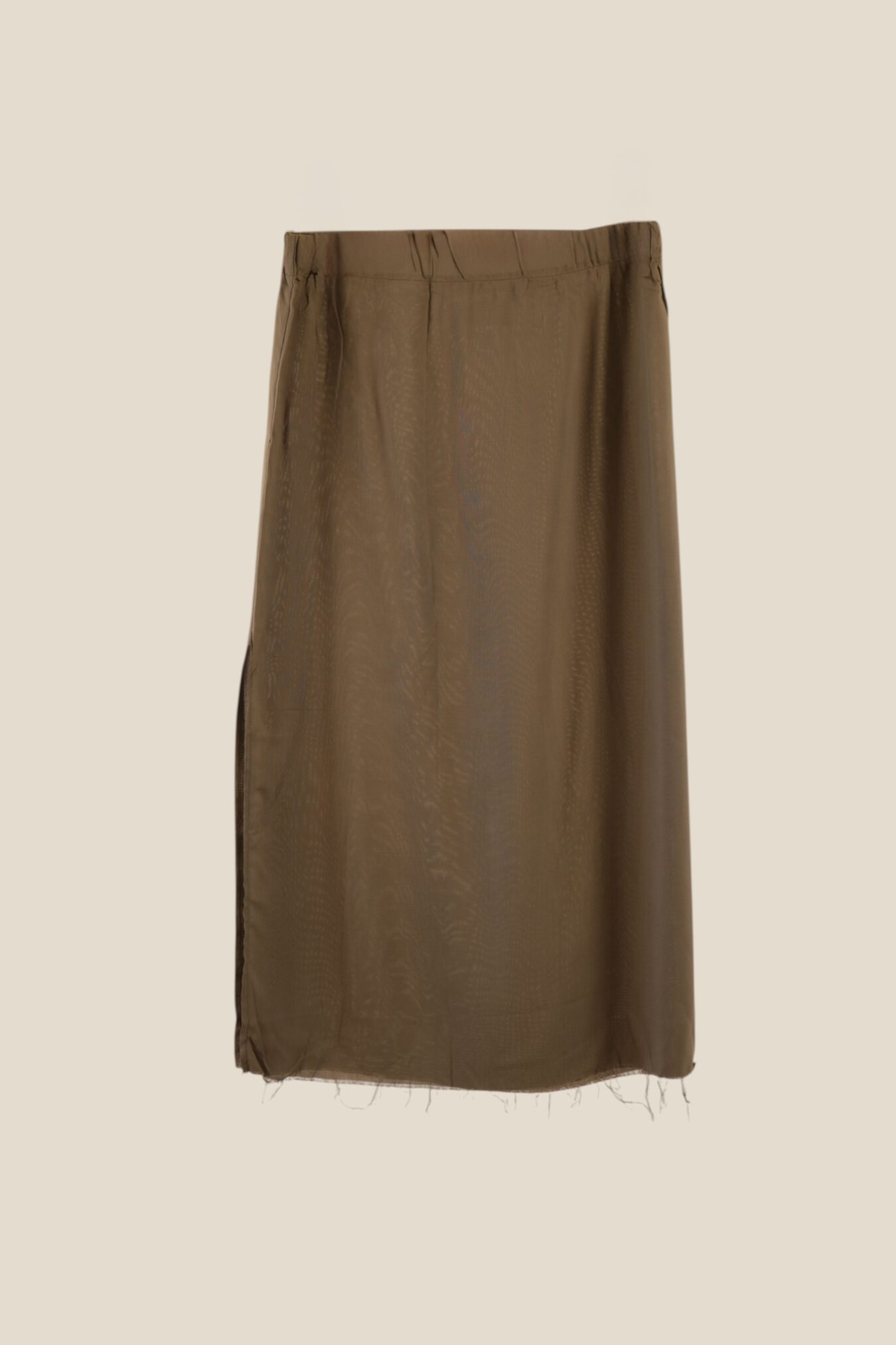 Cropped skirt In Olive