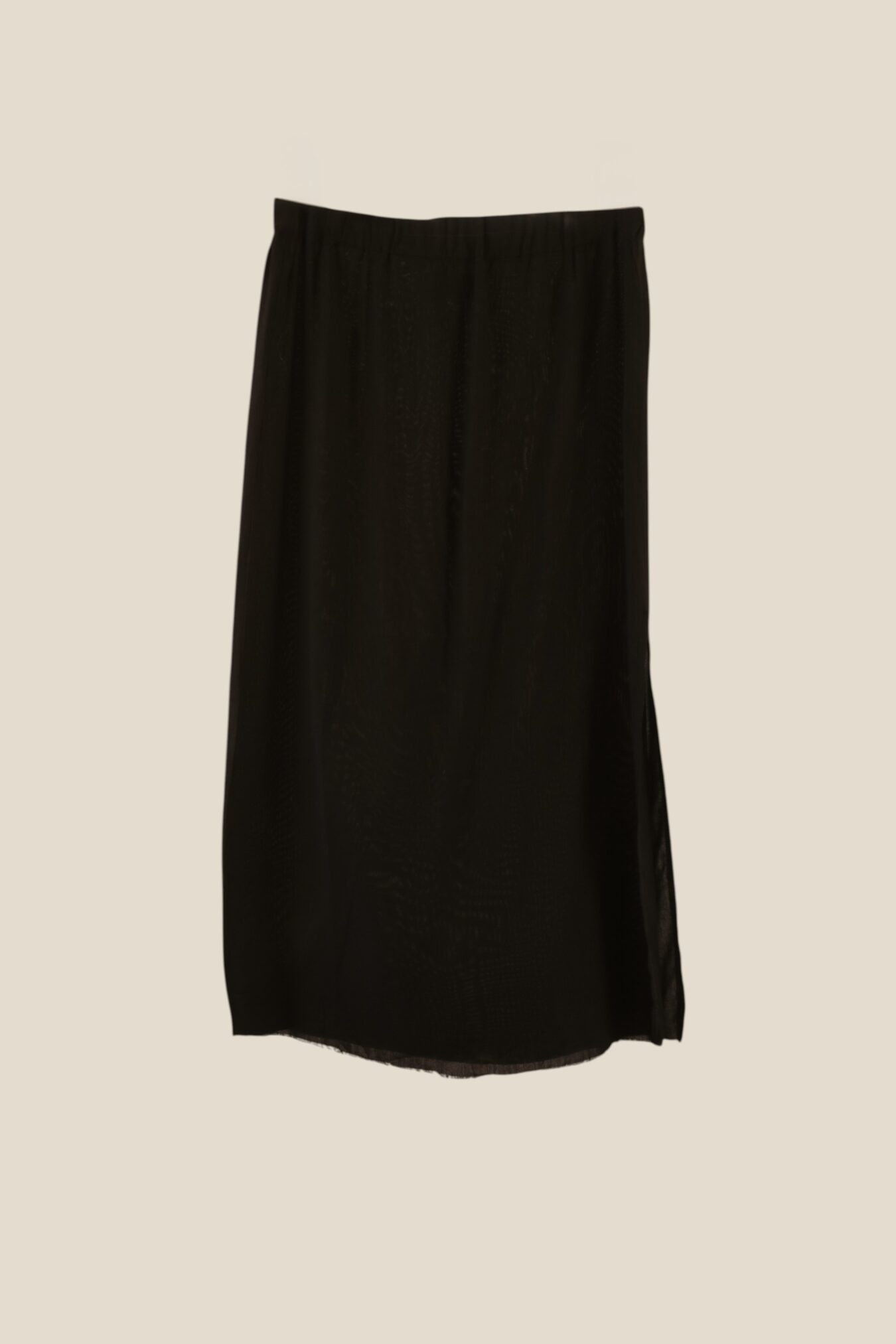 Cropped skirt In Black