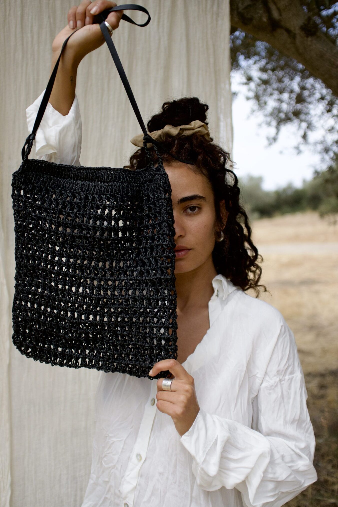 Breezy raffia bag