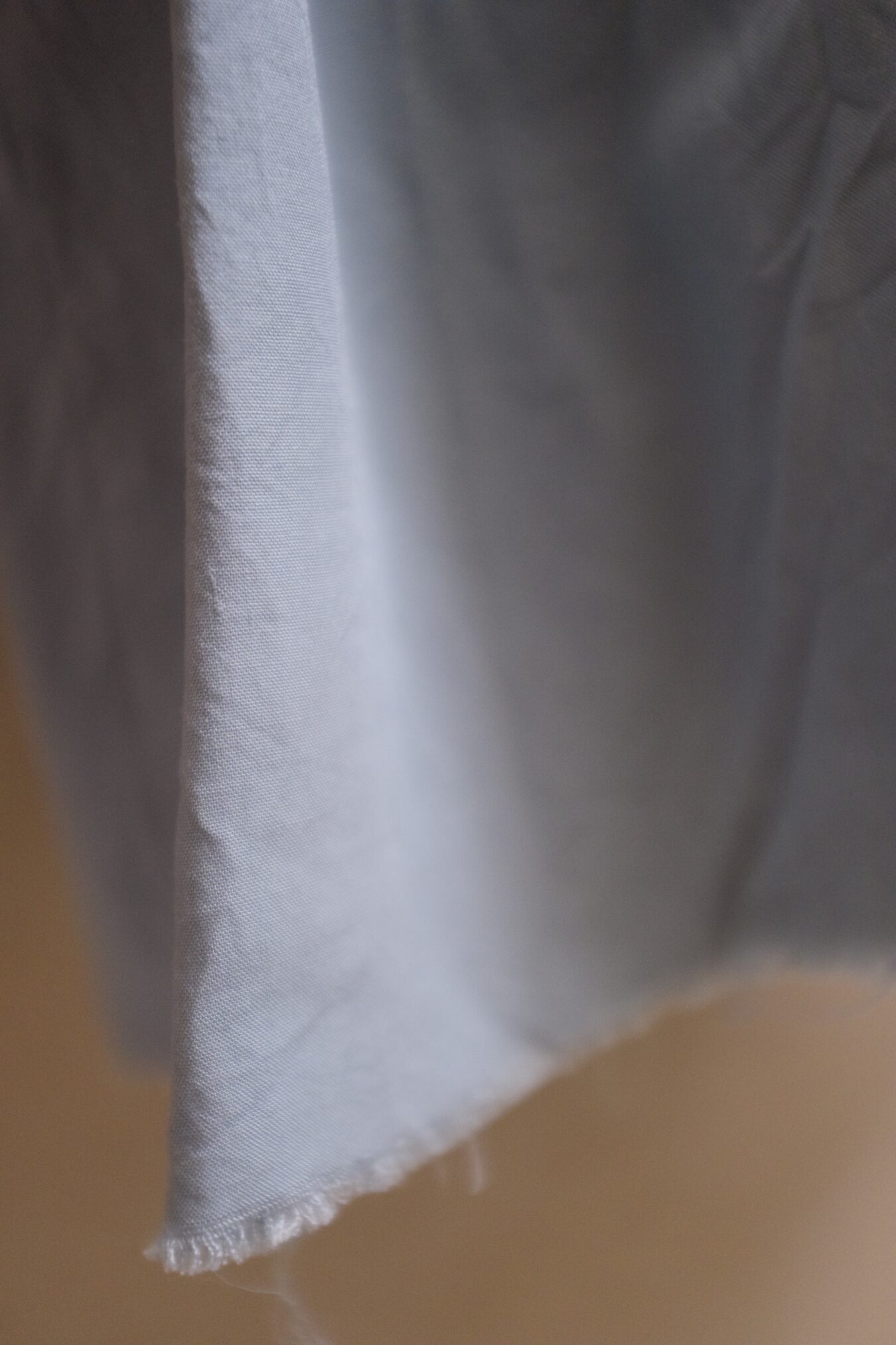 Cropped Buttoned Shirt In Ocean - Image 5