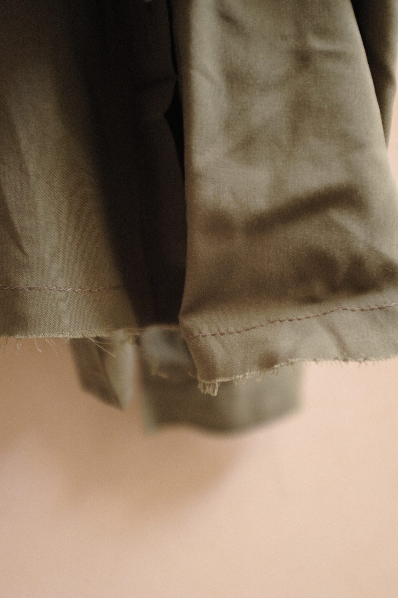 Crossback Dress In Olive - Image 6