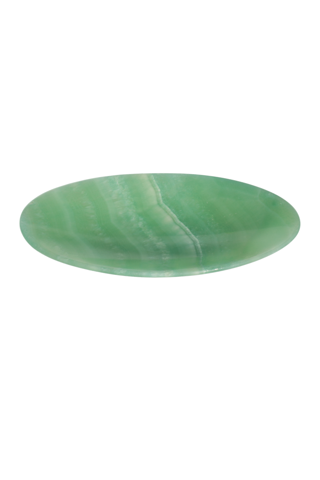 Alabaster oval plate