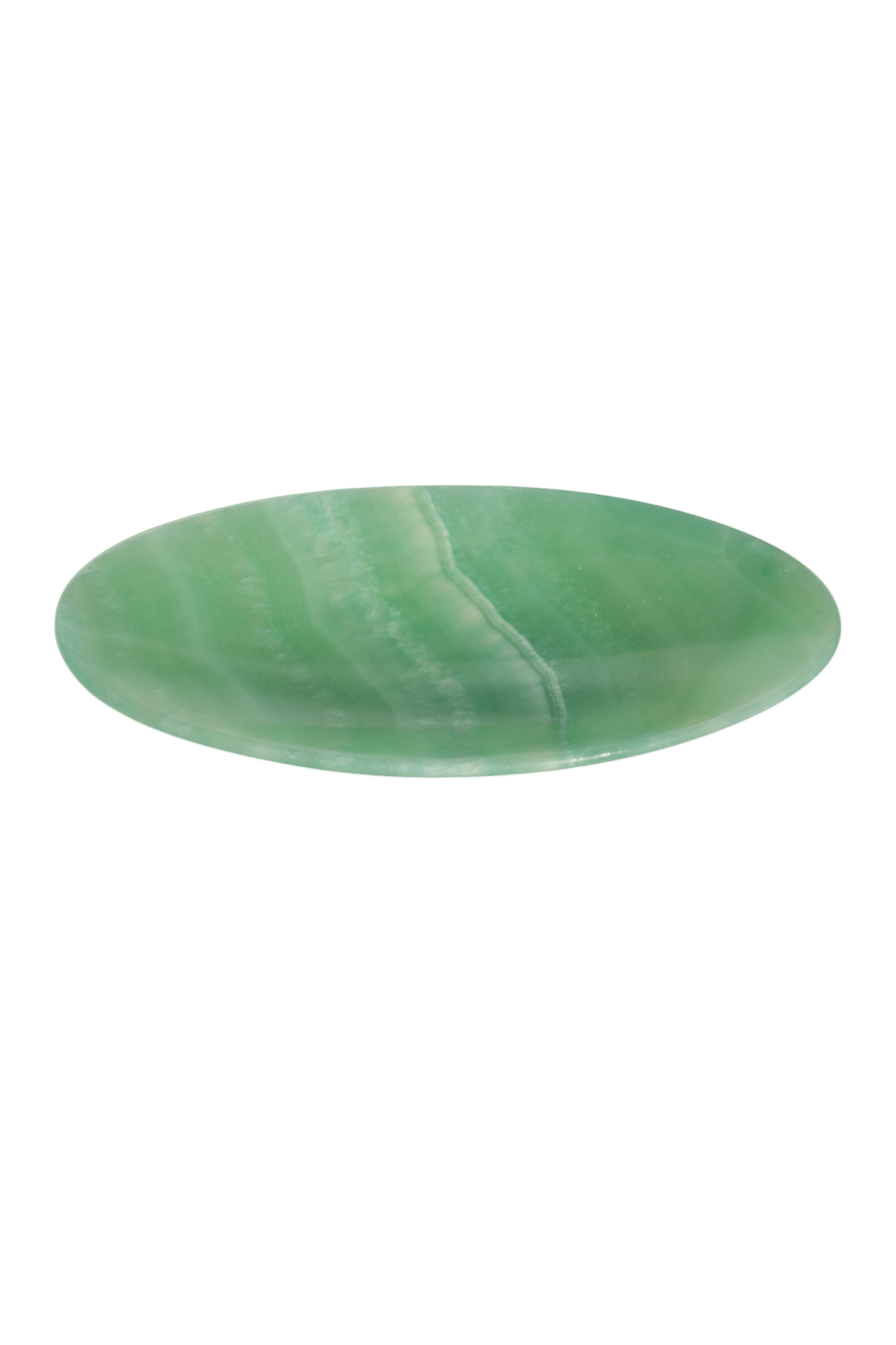 Alabaster oval plate