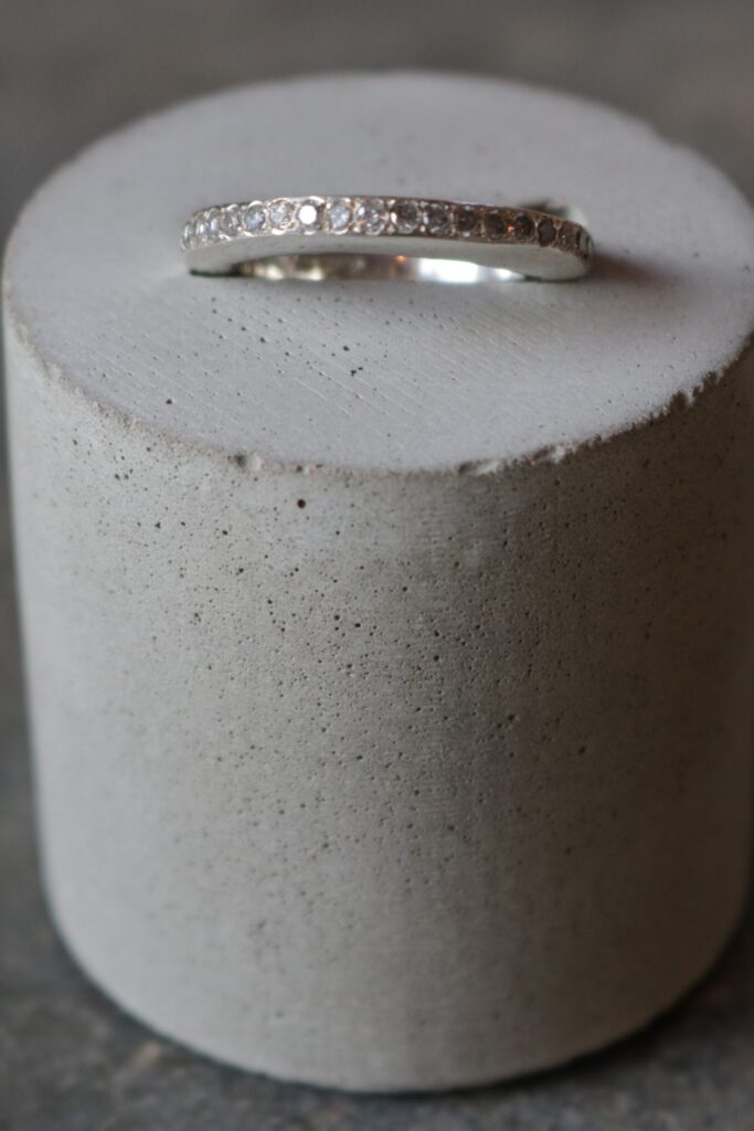 Diamond embellished ring
