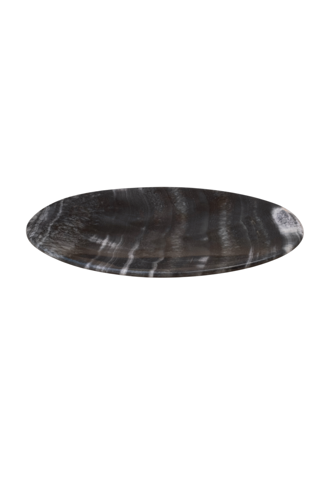 Alabaster oval plate