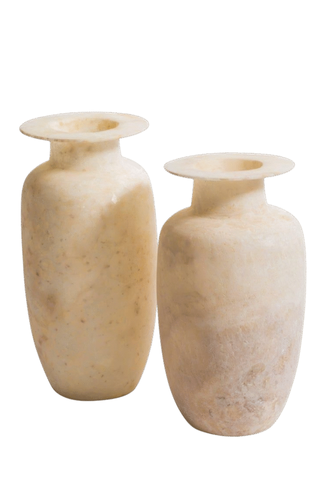 Alabaster stone vase no.3