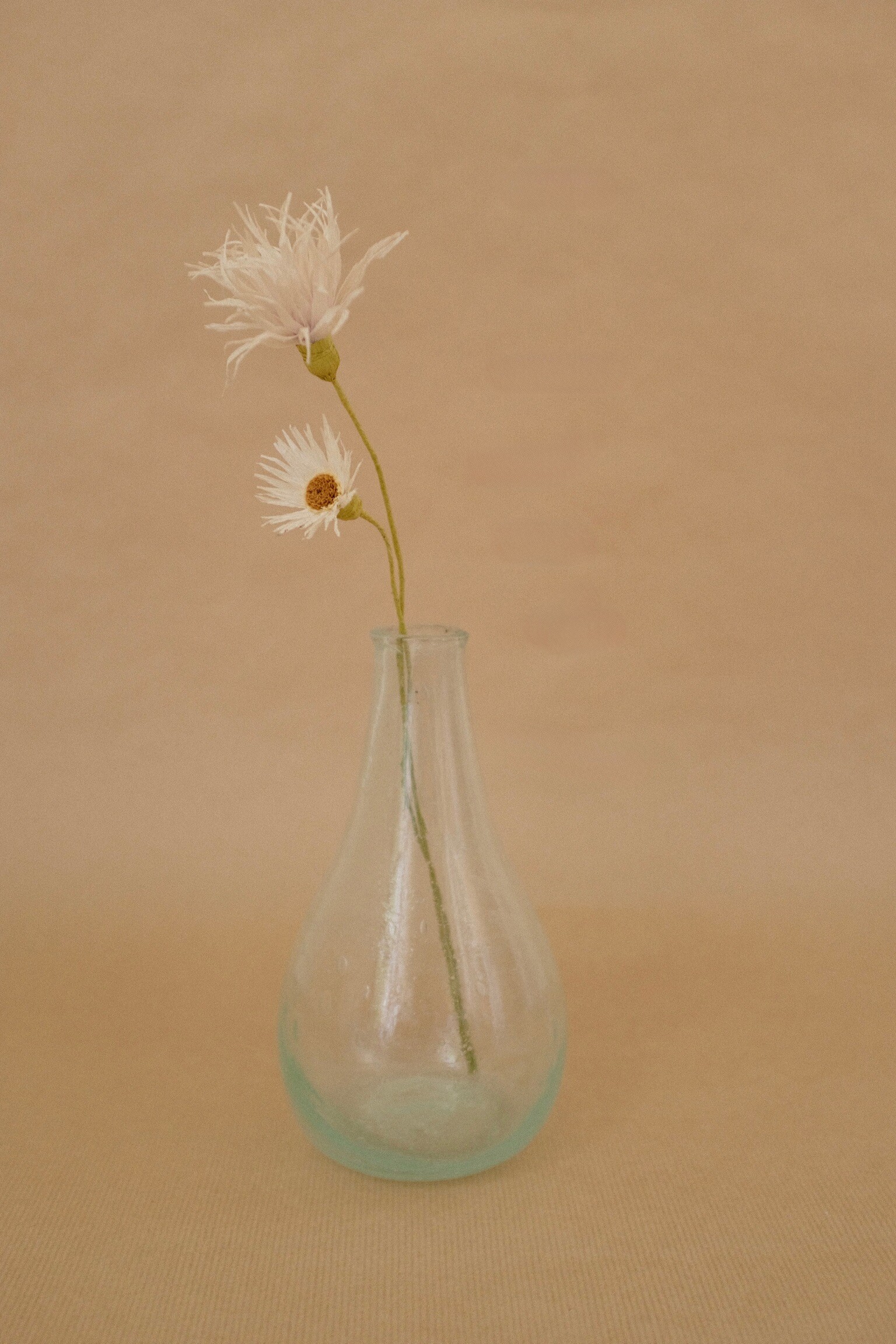 Raw glass vase no.4