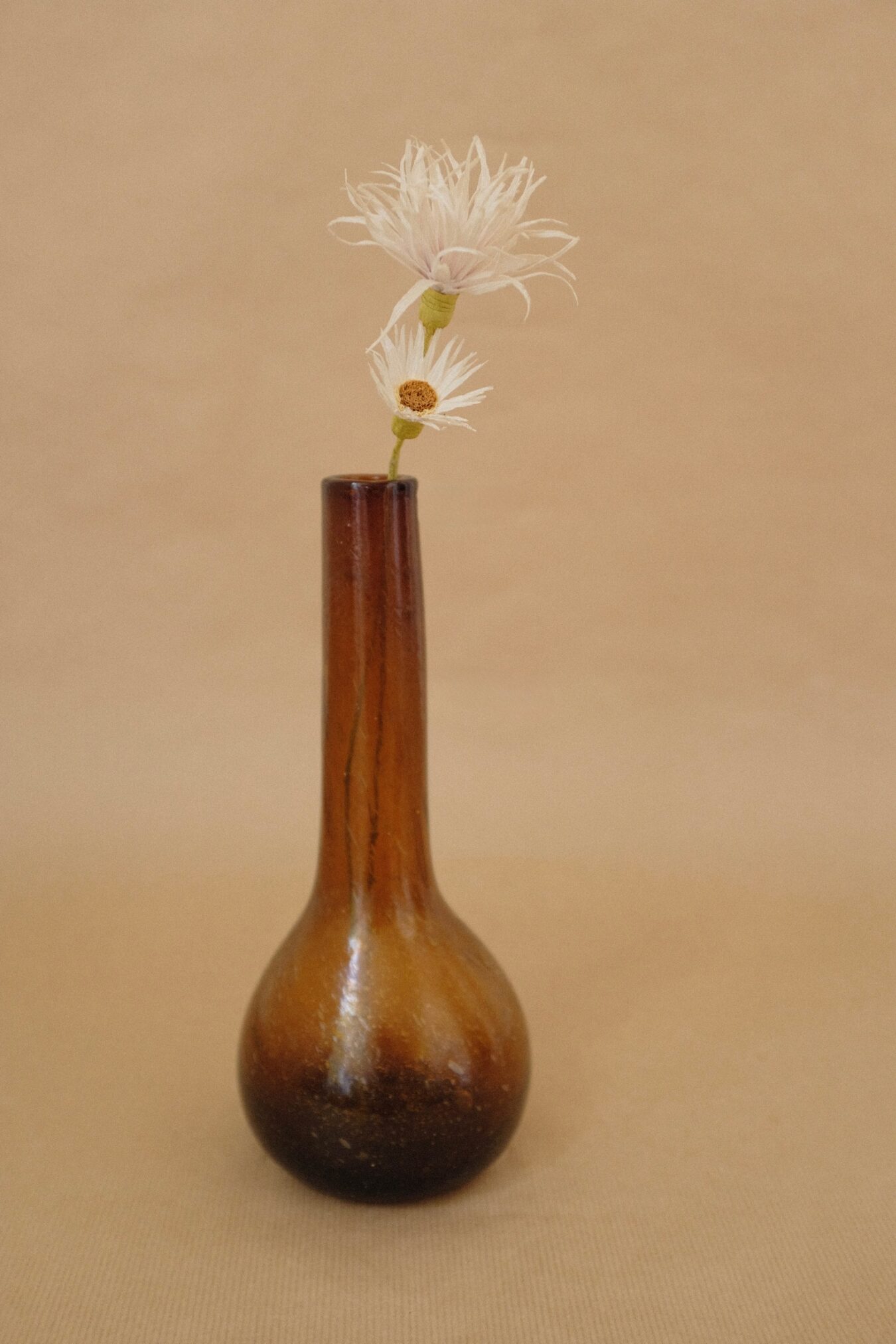 Raw glass vase no.3