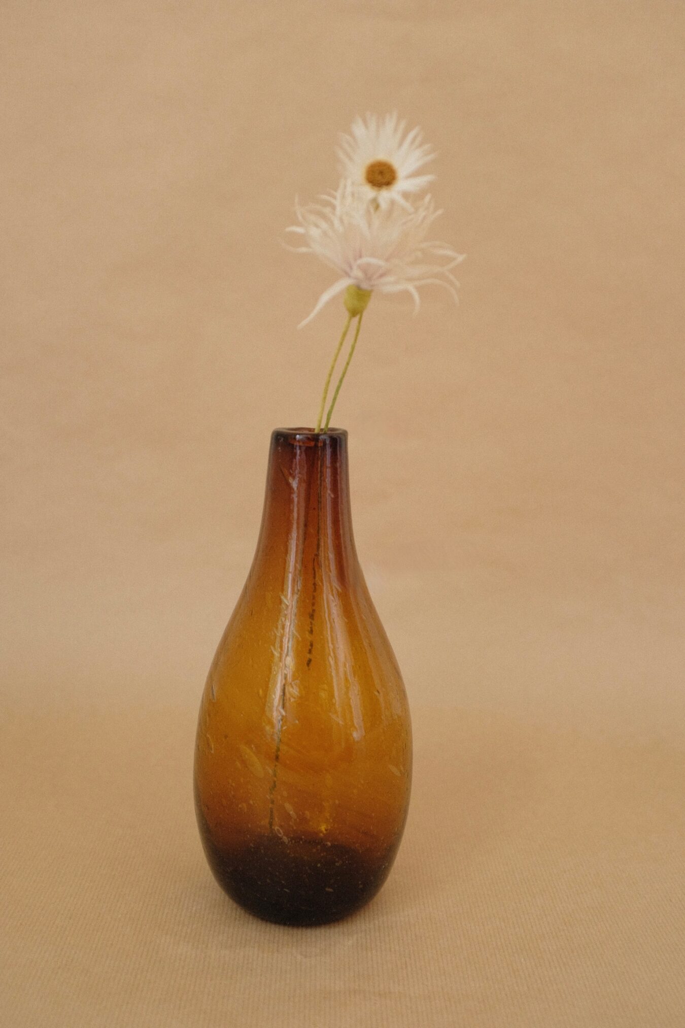 Raw glass vase no.4