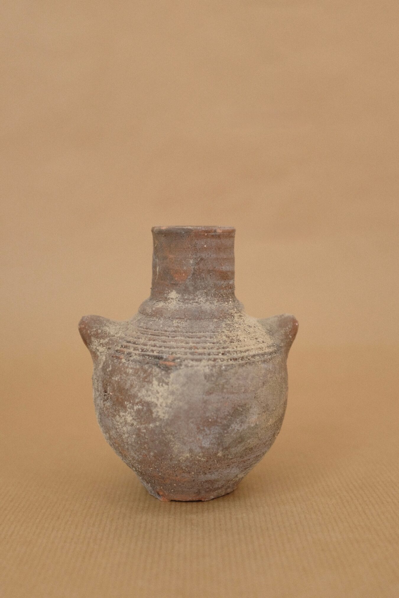 Dark clay vase