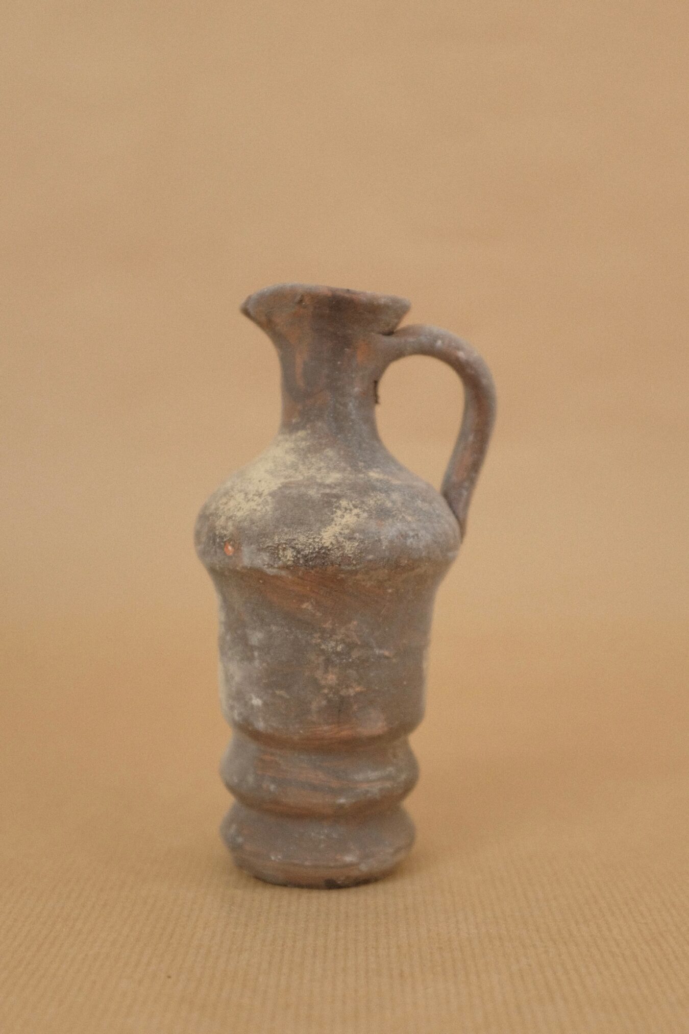 Dark clay vase