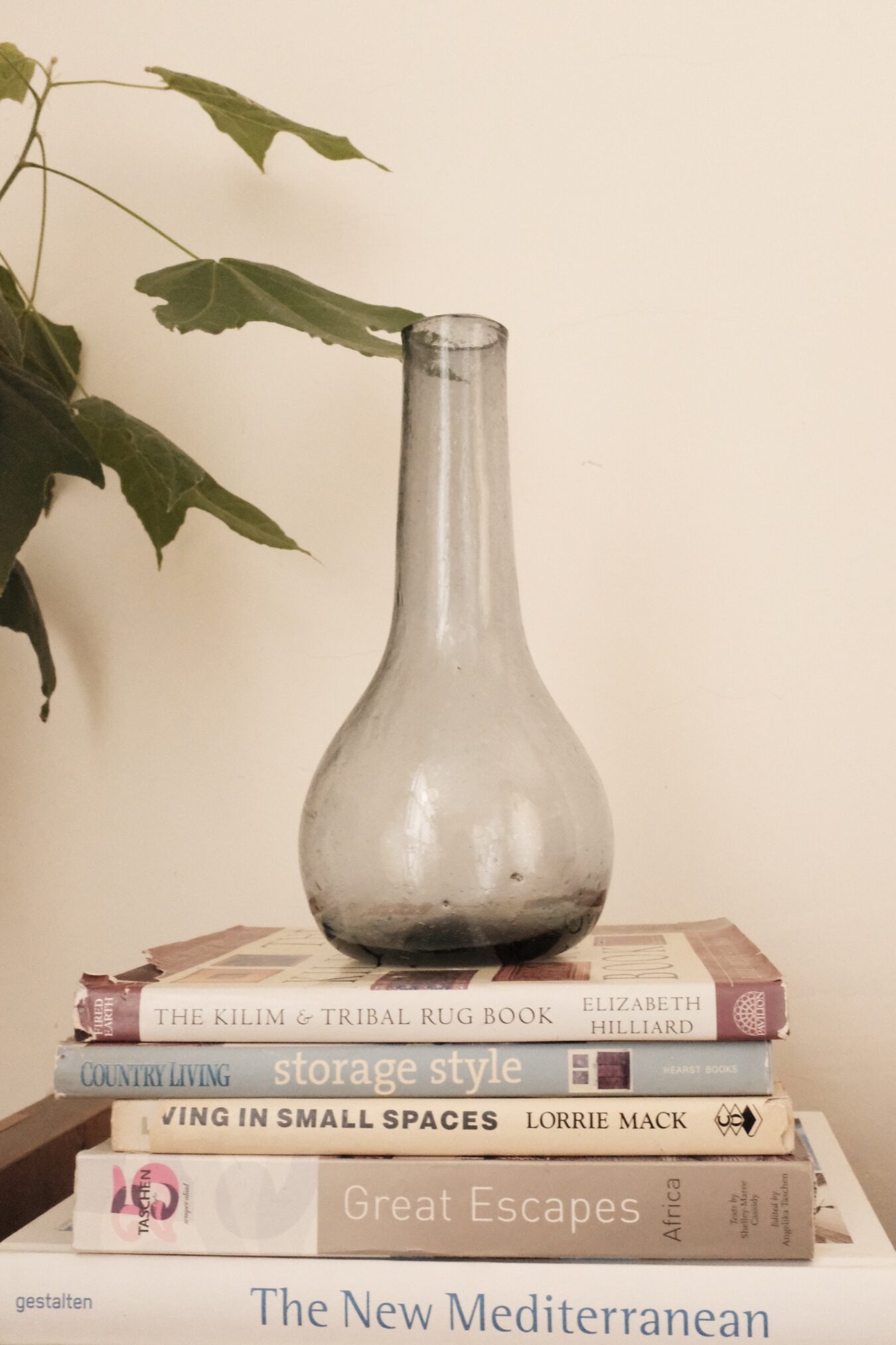 Raw glass vase no.3