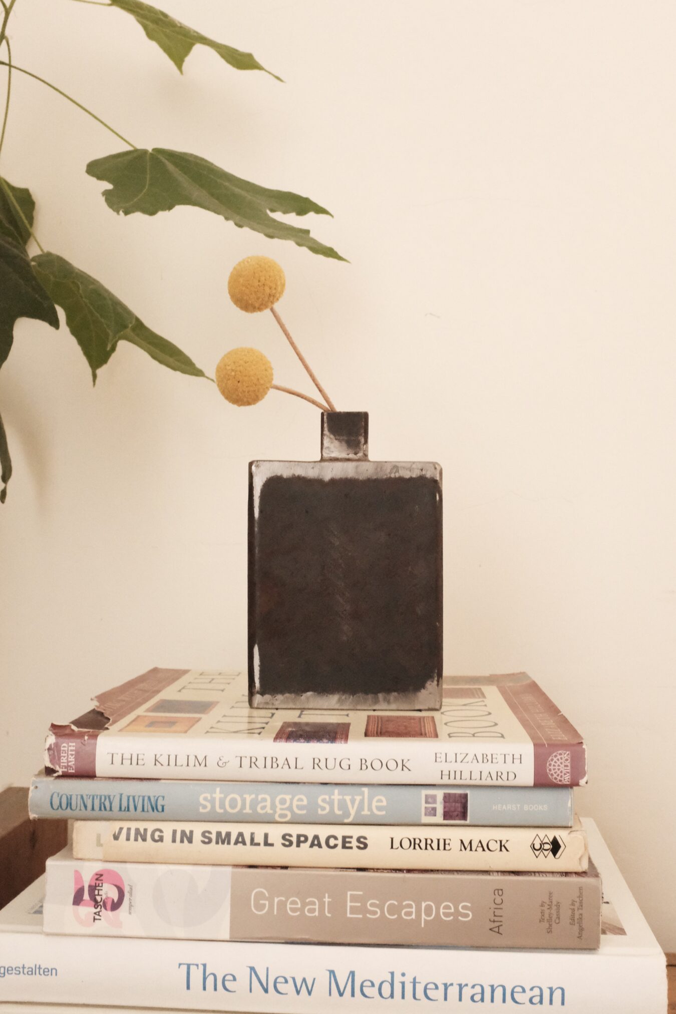 Raw Metal Vase