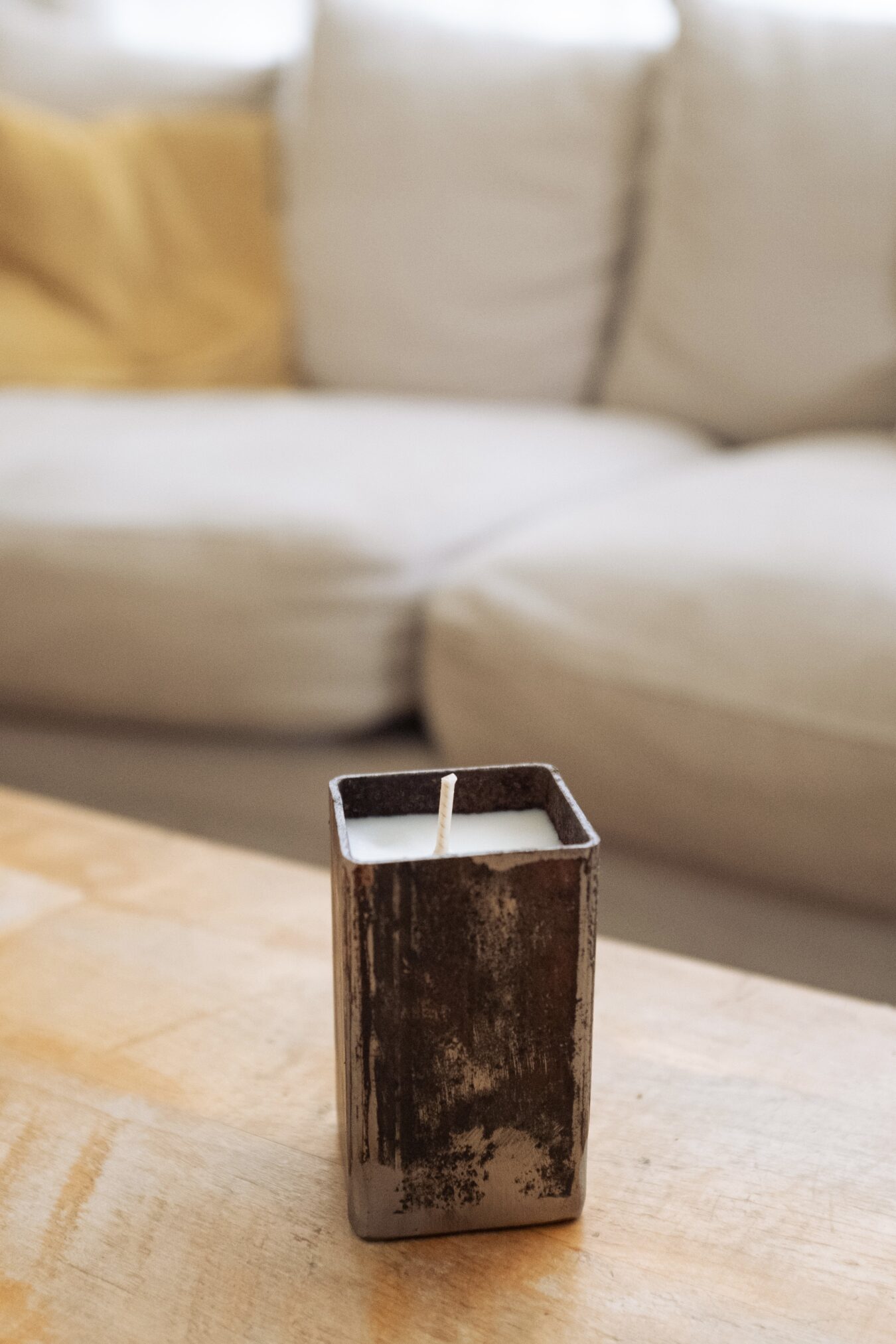 Rusty Candle - Square