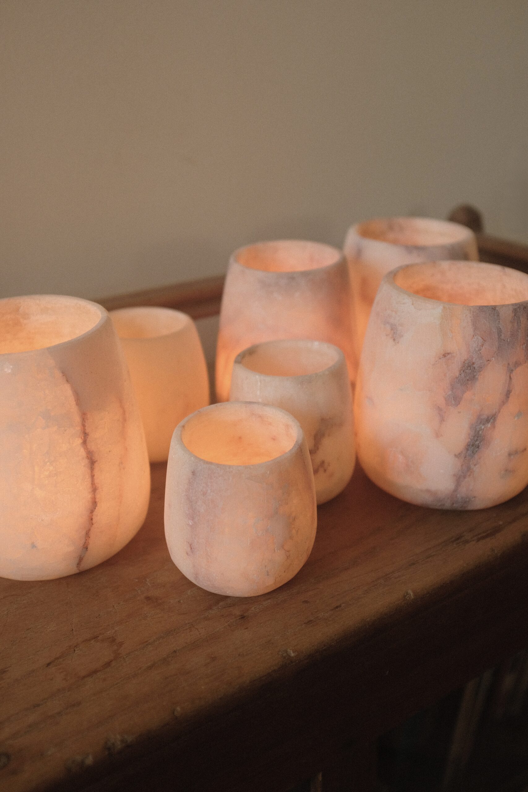 Alabaster stone vase no.2