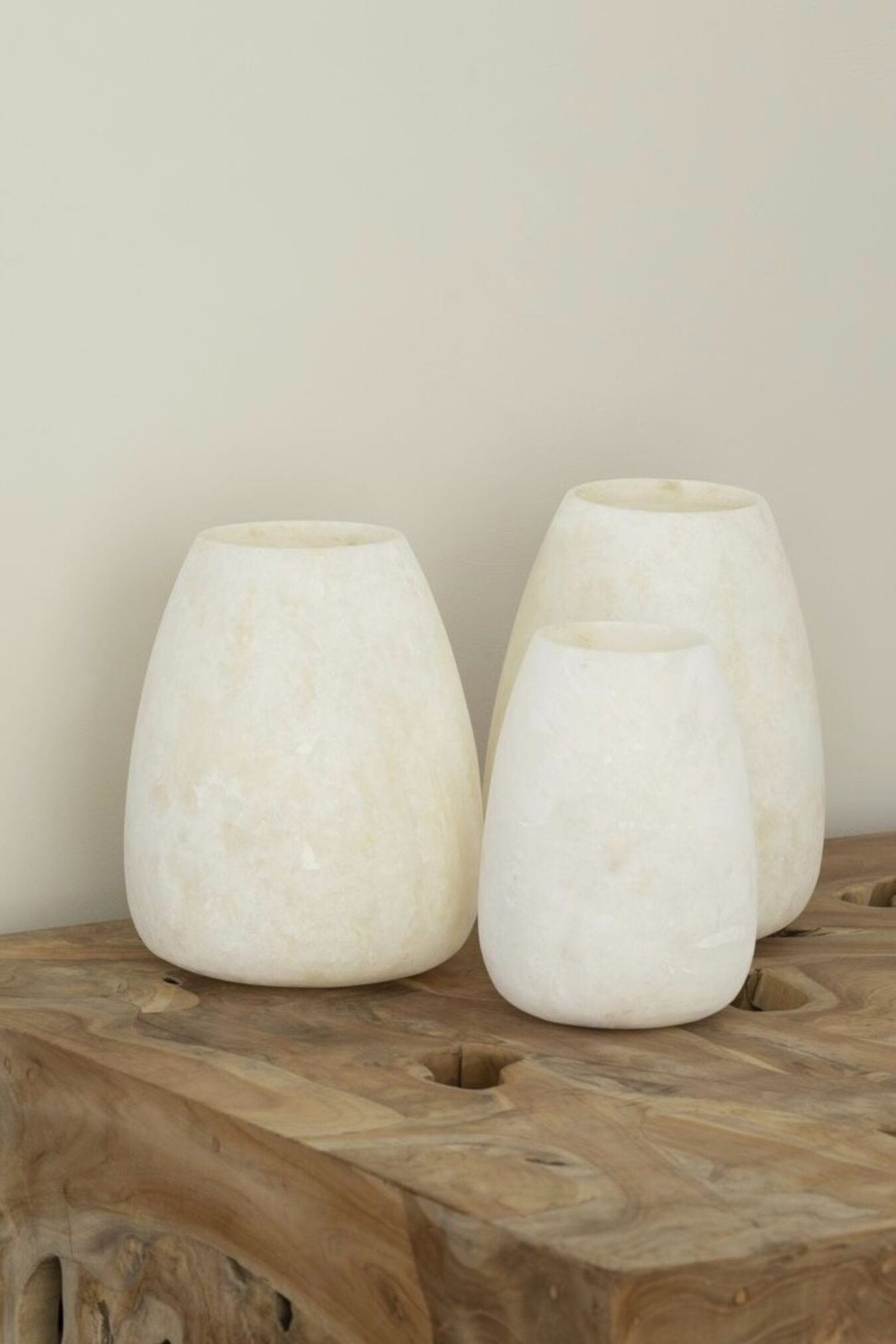 Alabaster stone vase no.2