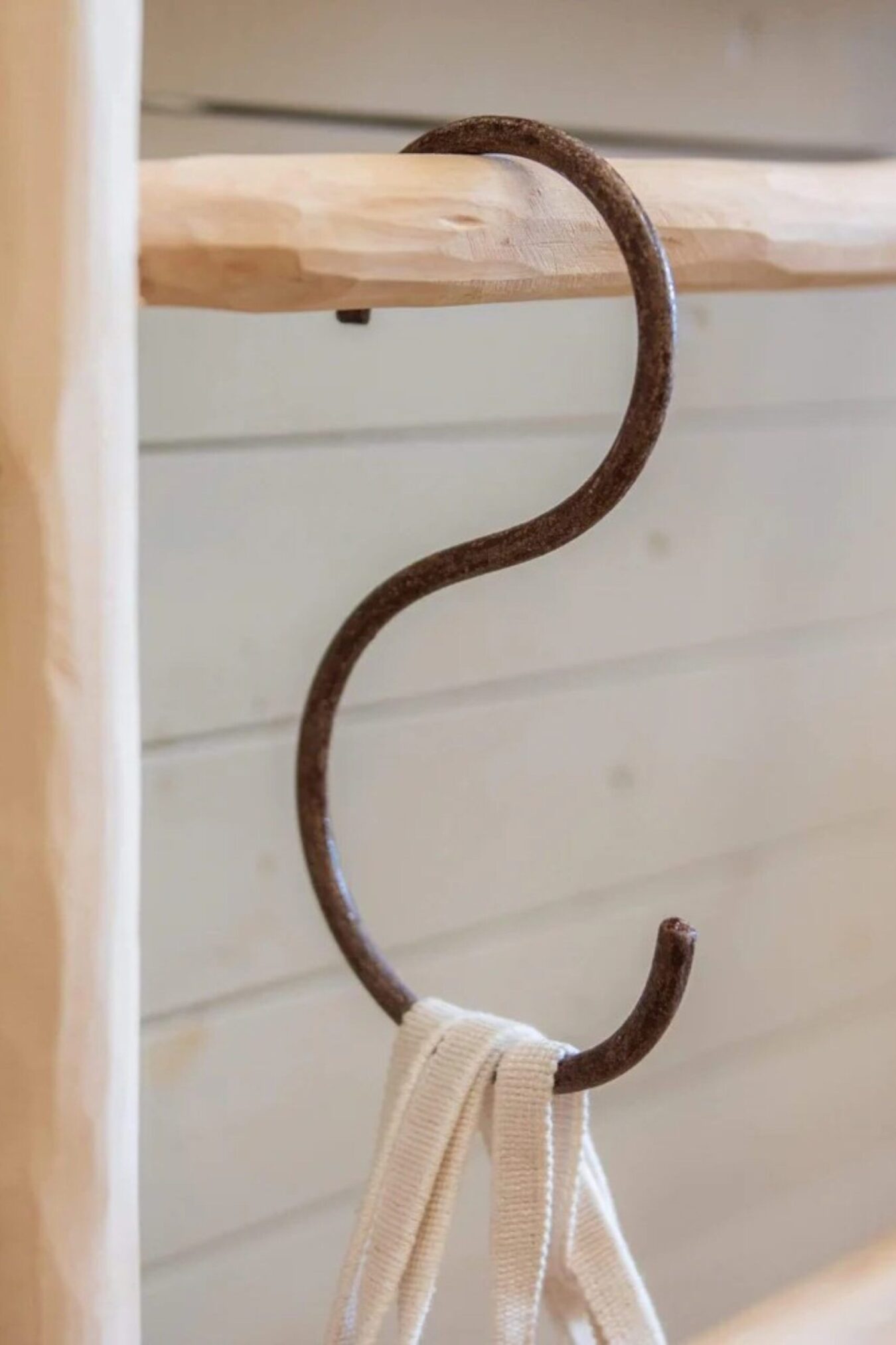 Rusty S hook hanger
