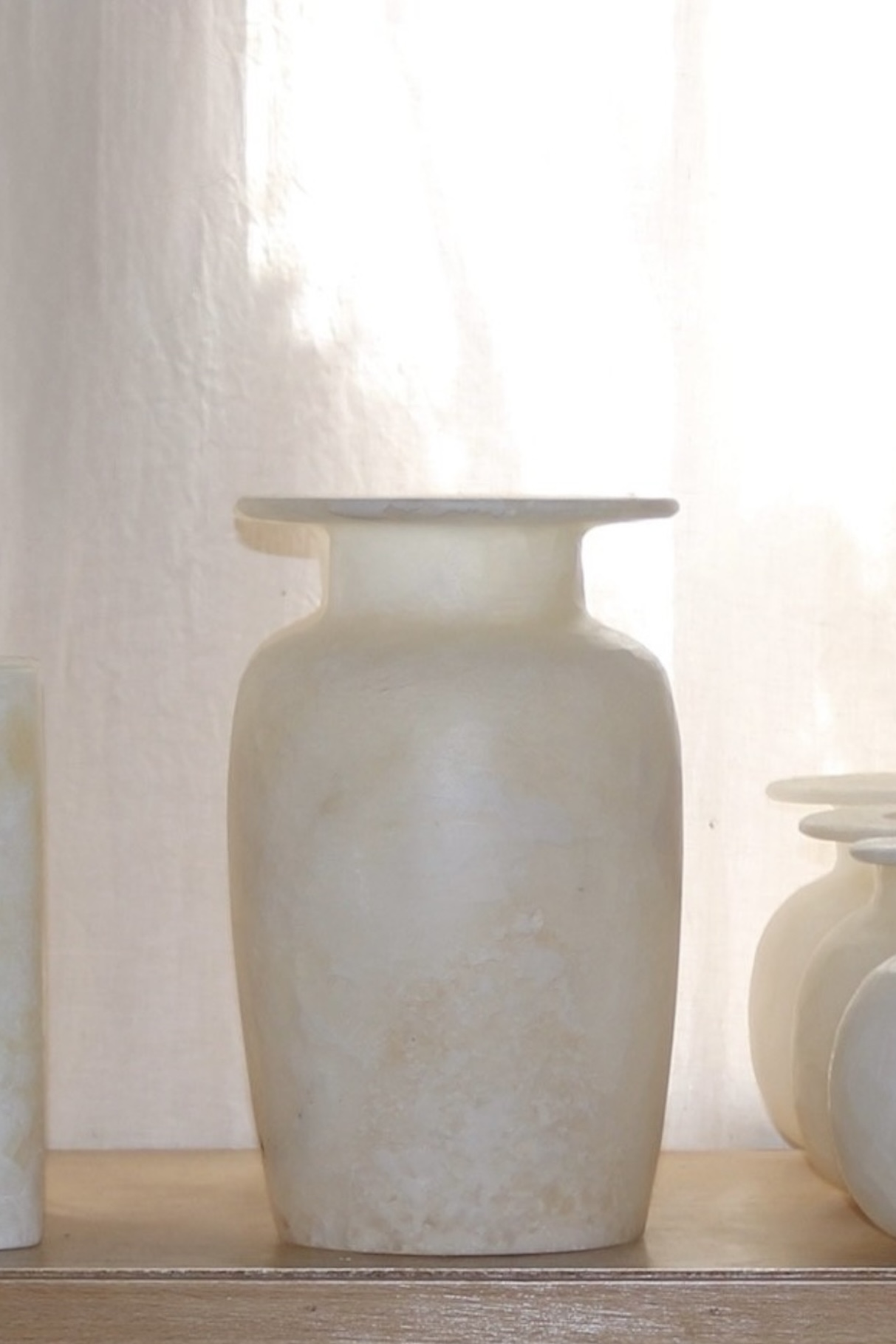 Alabaster stone vase no.3