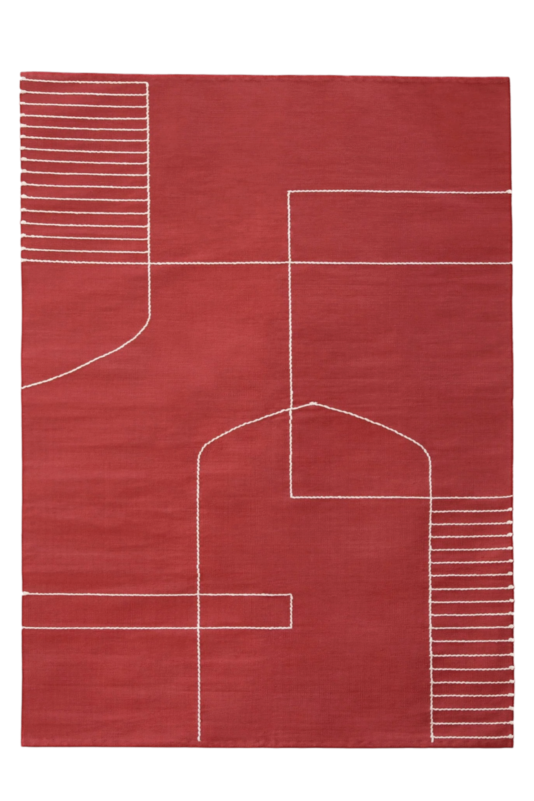 Solid temple Rug