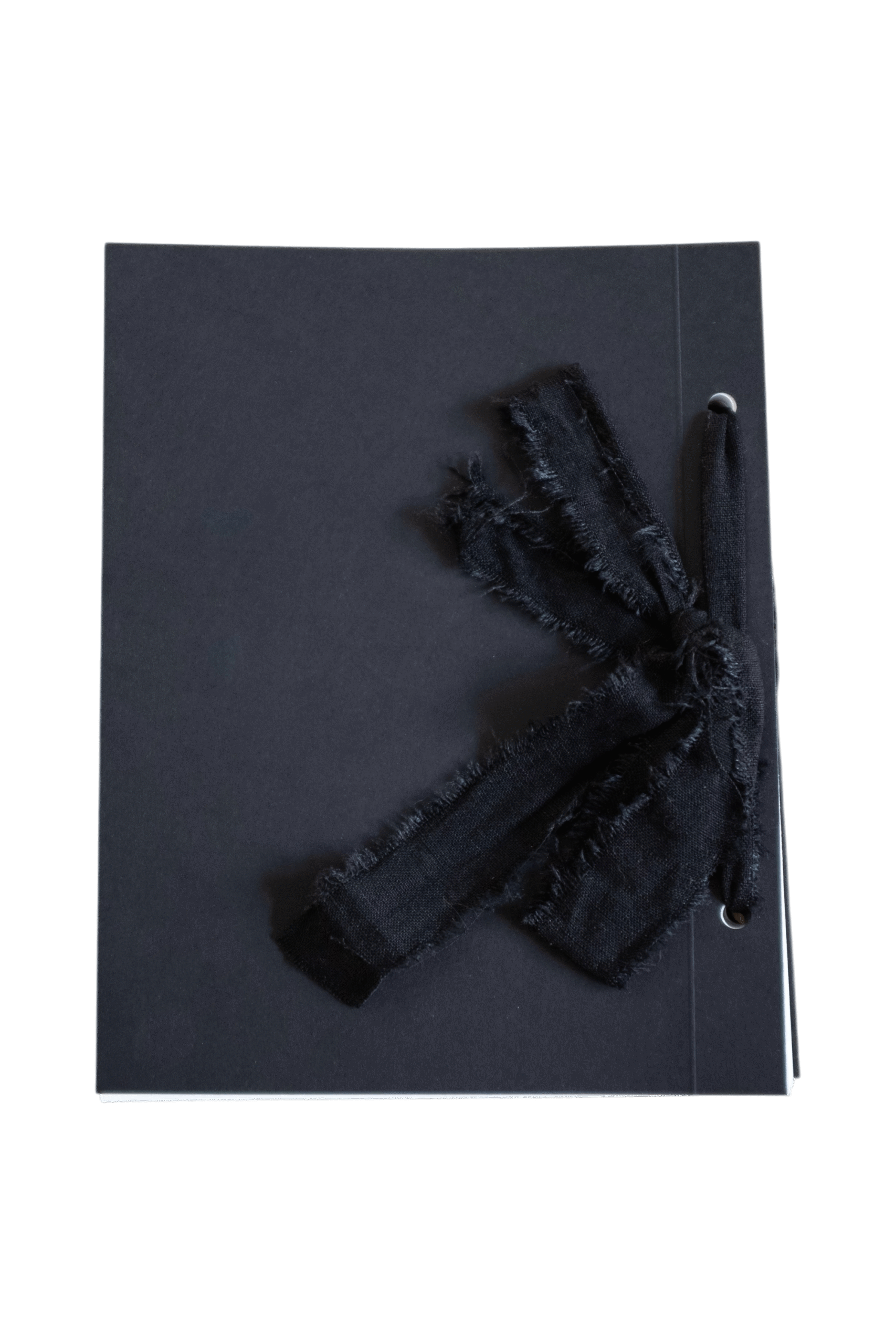 Handmade Ribbon Sketchbook\Album - large, black