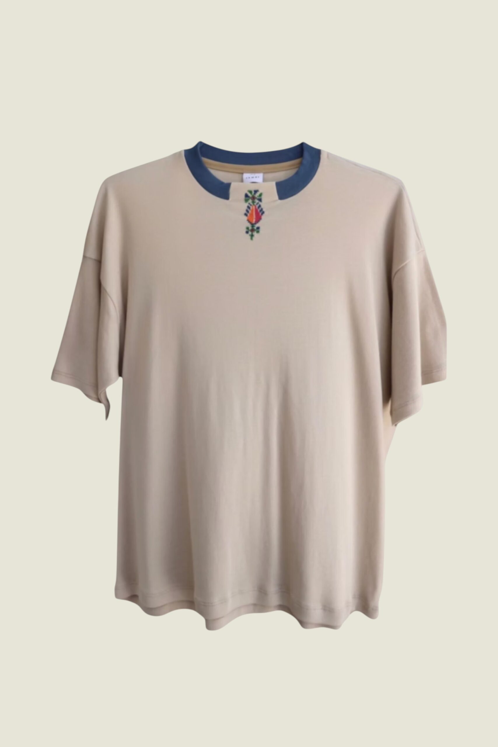 Hand-Embroidered tee