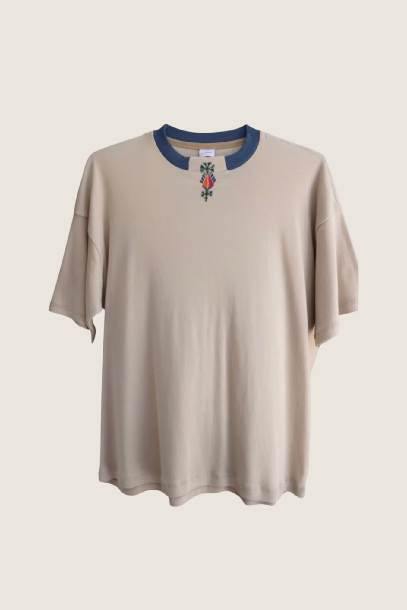 Hand-Embroidered tee